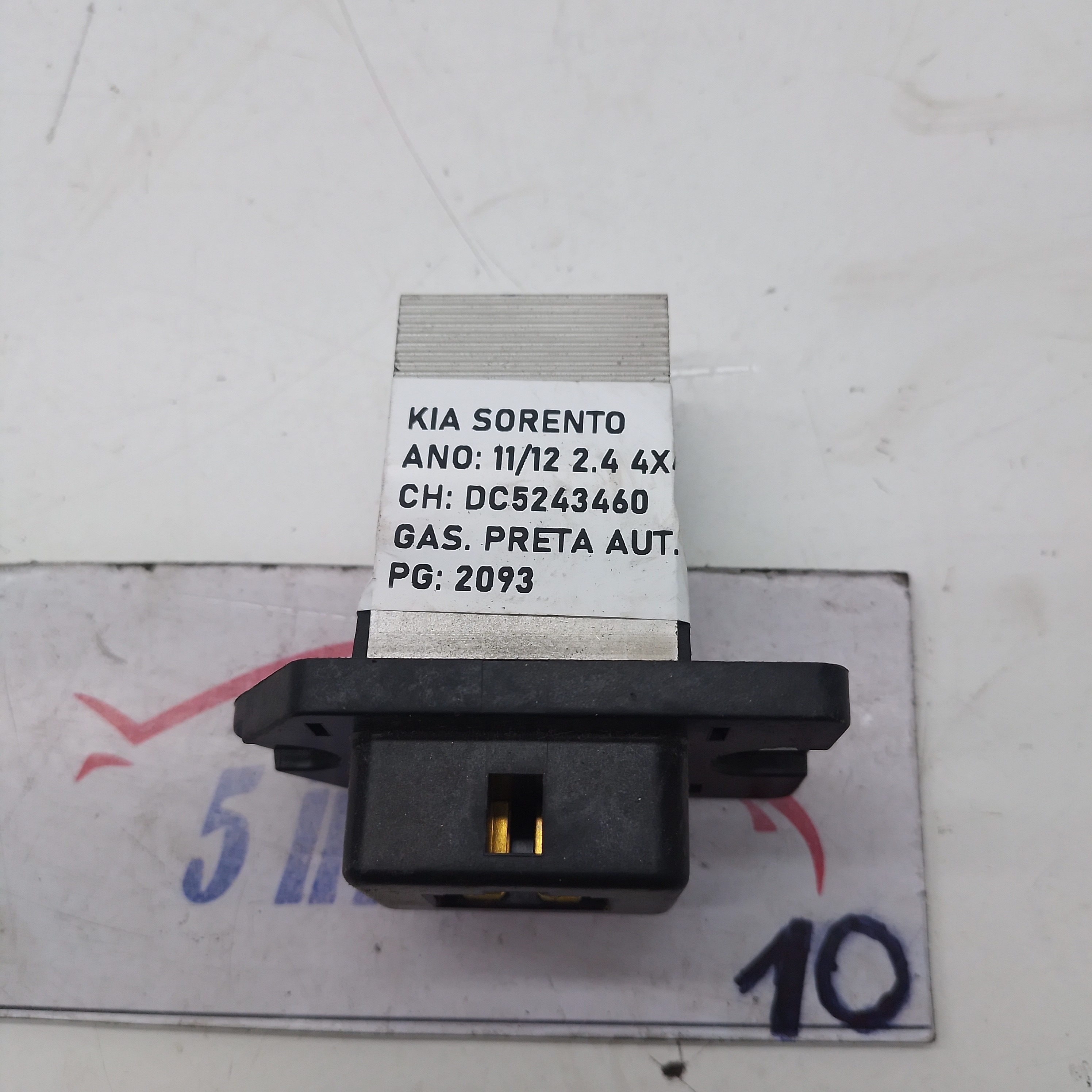 Resistência Ar Condicionado Kia Sorento 2.4 2011 / 2012