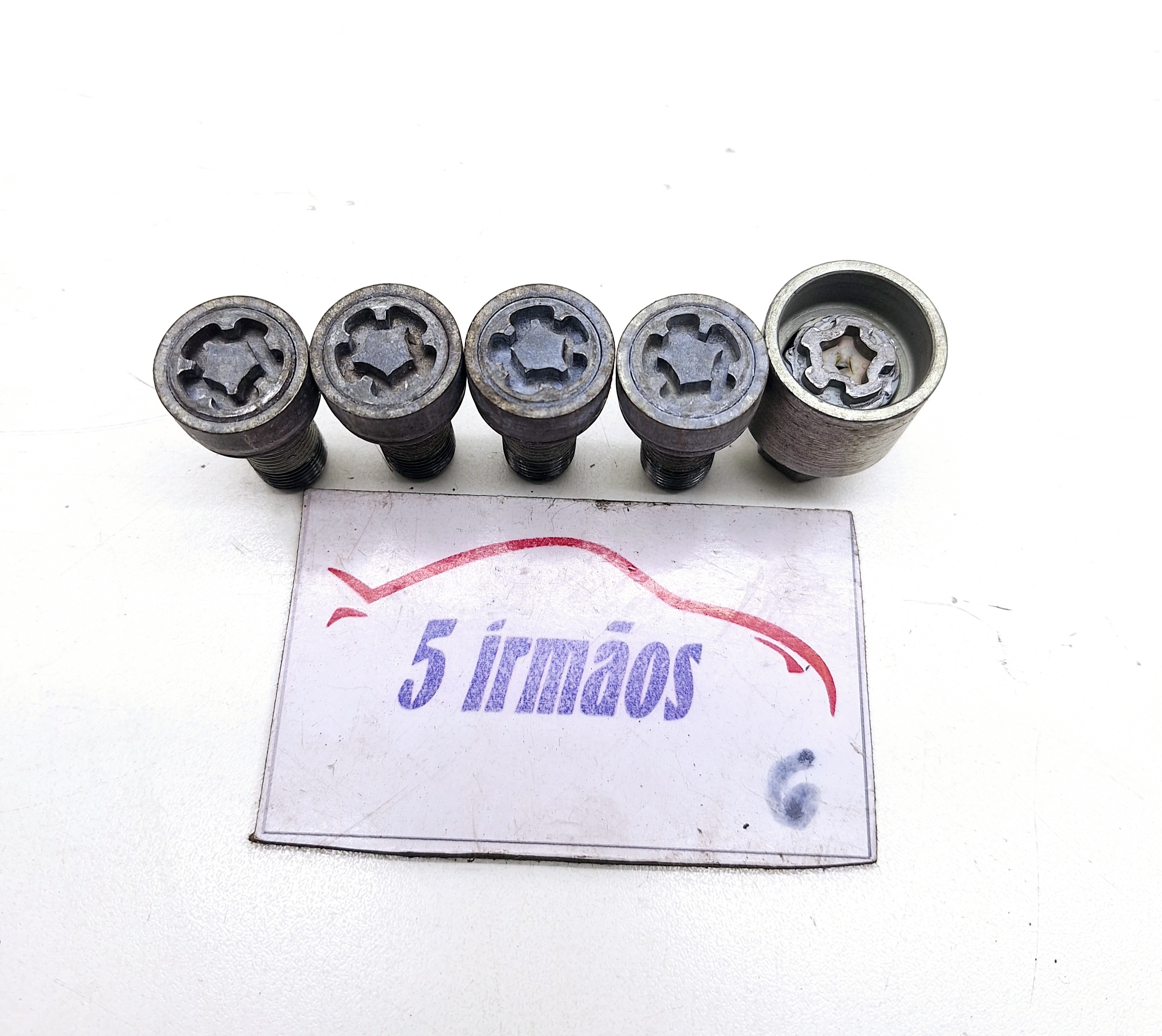 Jogo Parafuso Segredo Vw Fusca Tsi 2.0 Turbo Aut 2013/2014