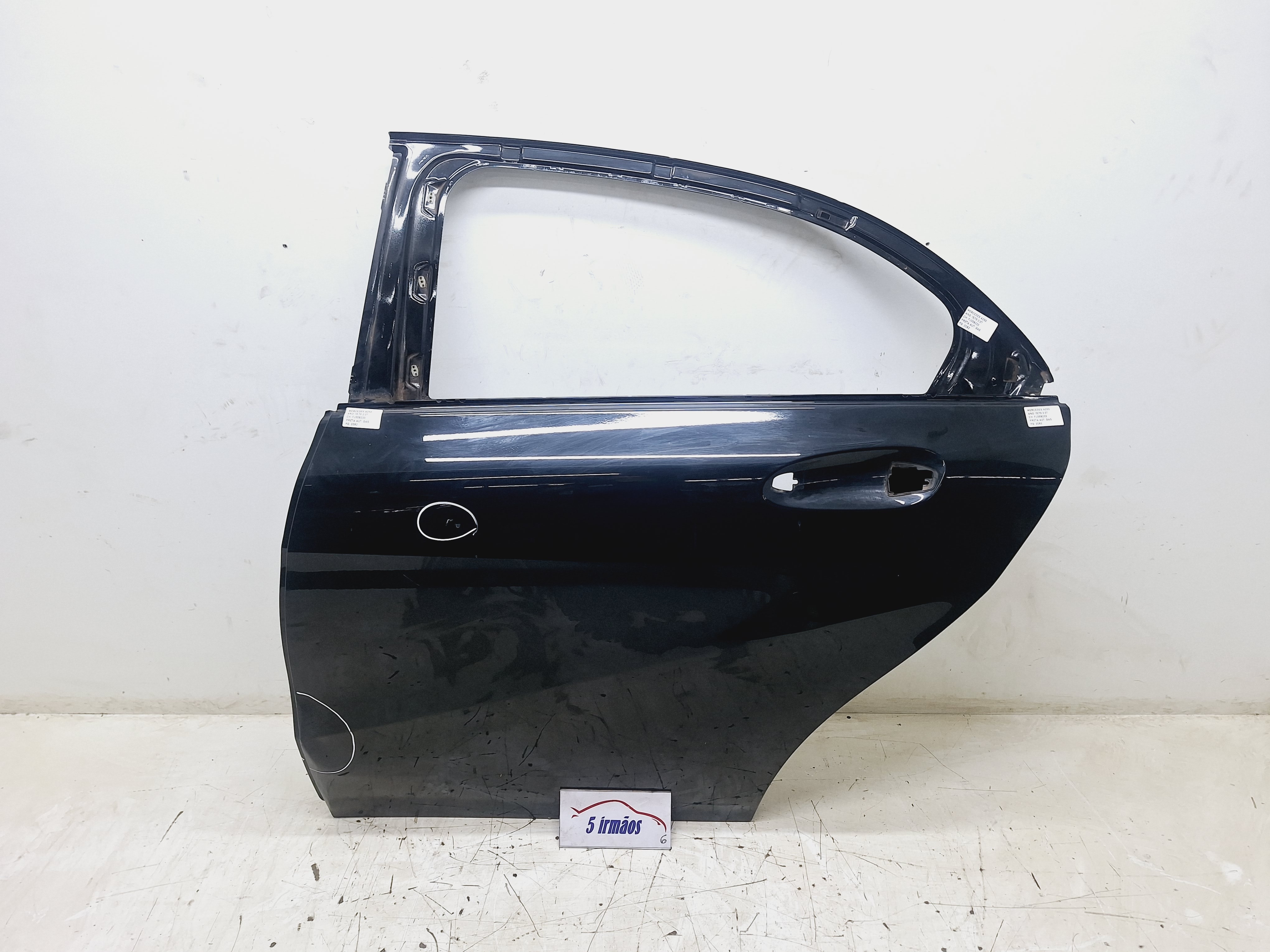 Porta Traseira Esquerda Mercedes A250 2.0 Aut Turbo 2015 Traseira Esquerdo Preto