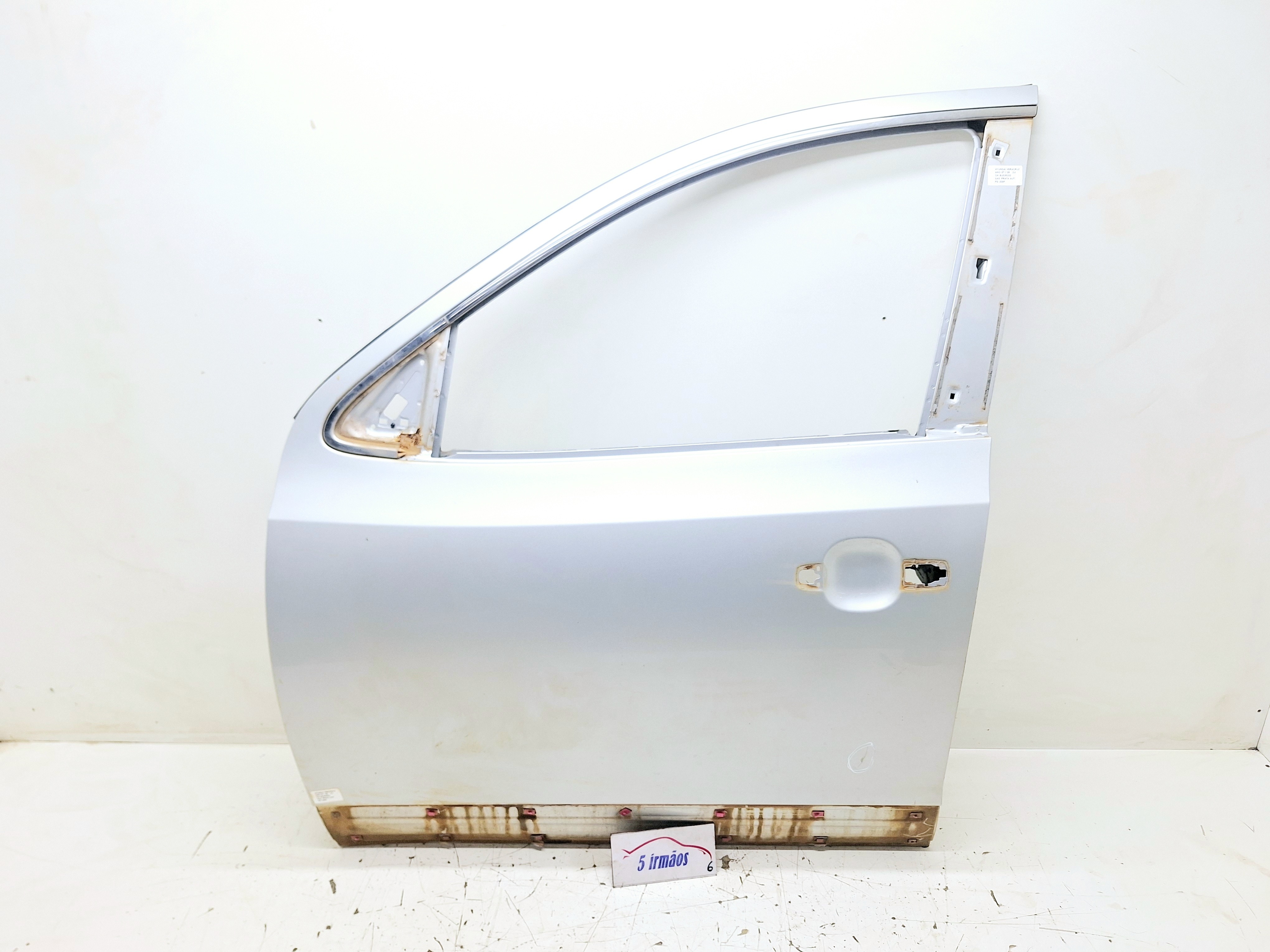 Porta Dianteira Esquerda Hyundai Veracruz 3.8 2007/ 2008 Dianteira Esquerdo Prateado
