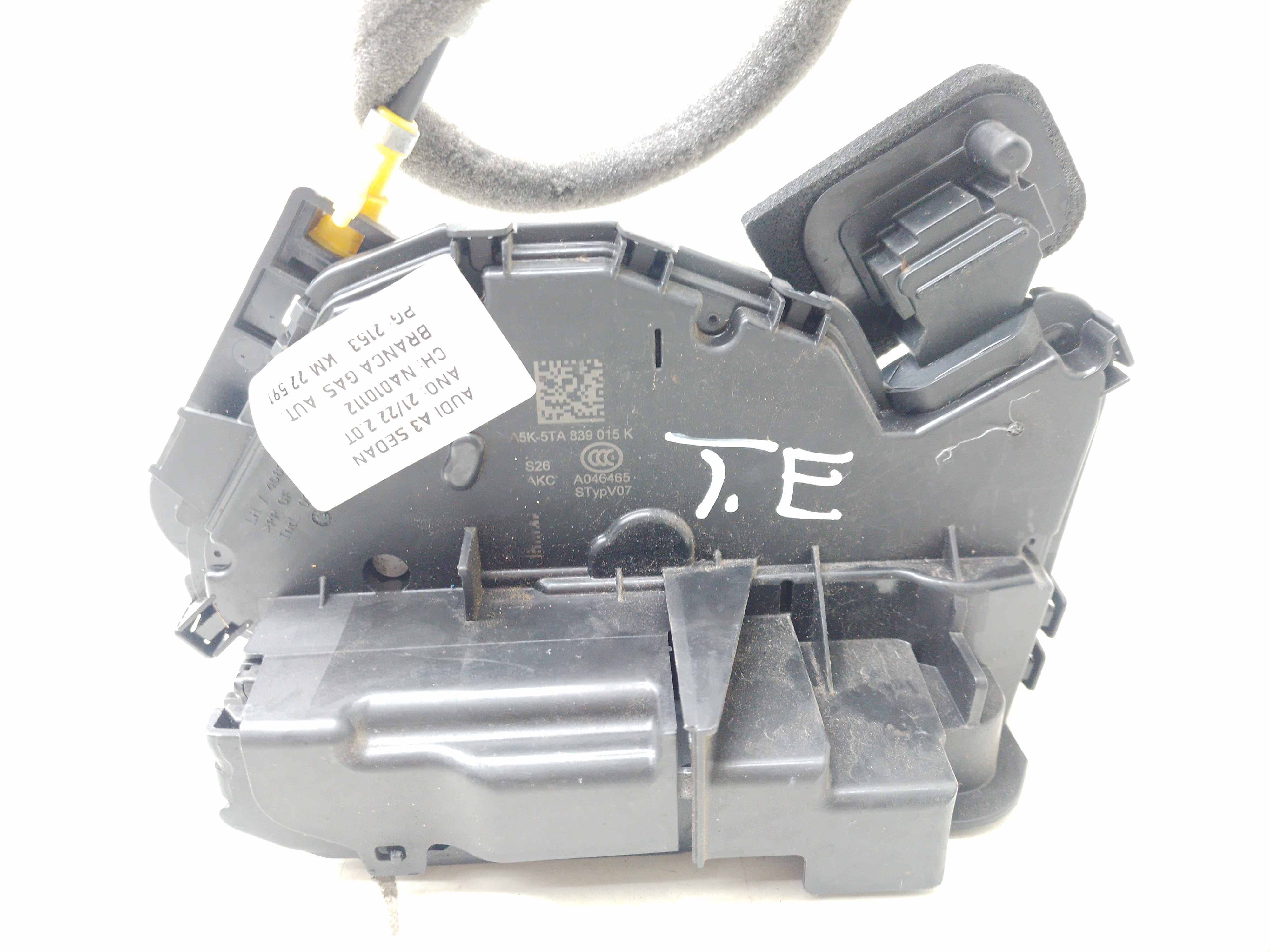 Fechadura Porta Traseira Esquerda Audi A3 Tfsi 2.0 2021