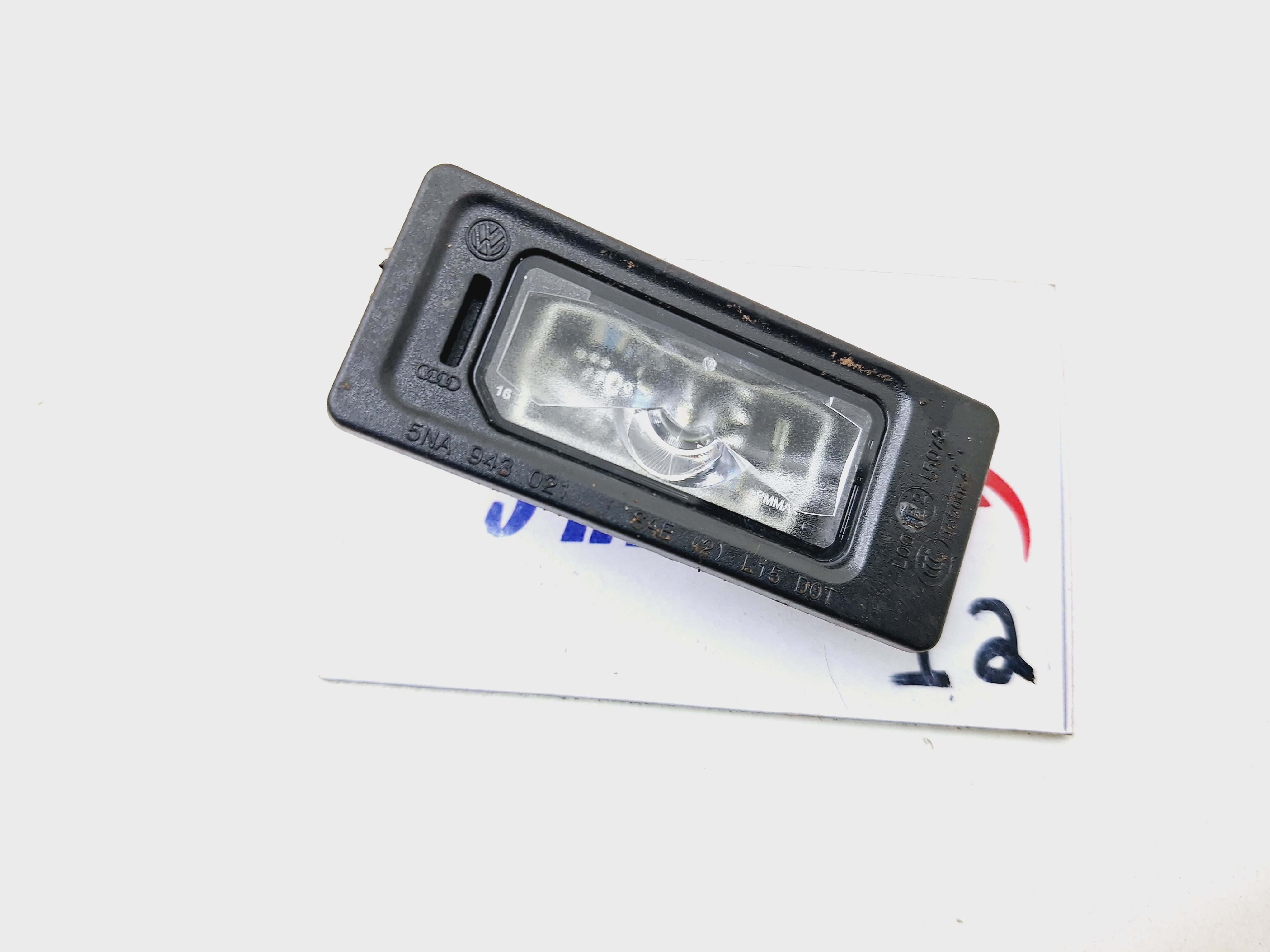 Lanterna Luz Placa Volkswagen Tcross Tsi 1.0 2022