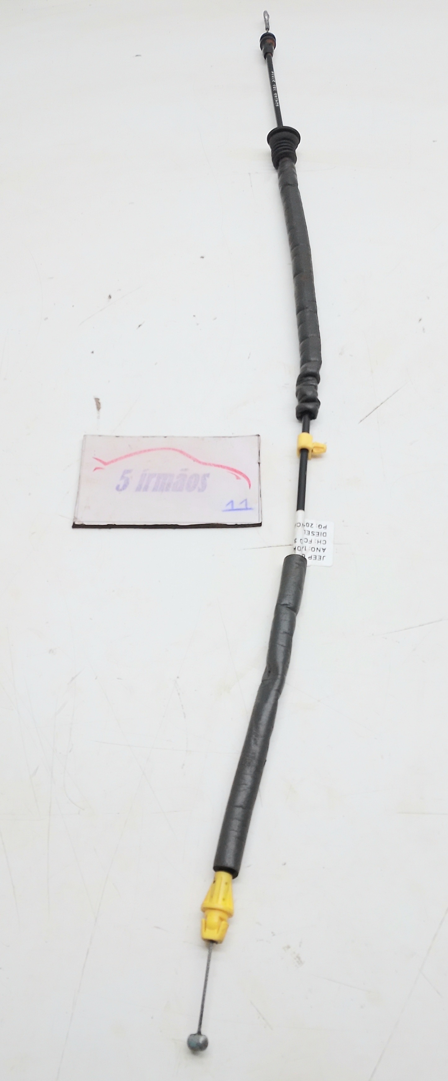 Cabo Fechadura Porta Dianteira Esquerda Cherokee 3.0 2014