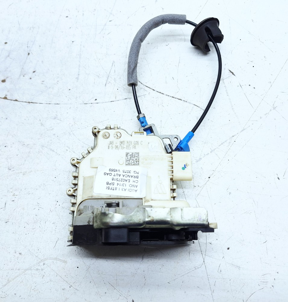 Fechadura Porta Traseira Direita Audi A3 Tfsi 1.8 2014