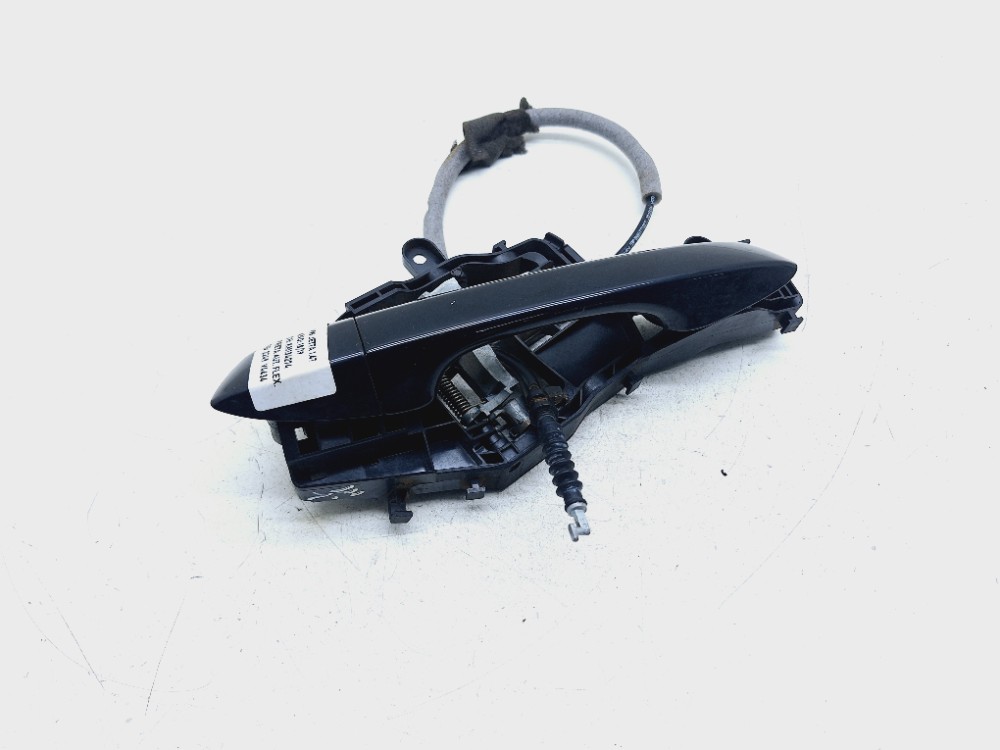 Maçaneta Externa Traseira Esquerda Vw Jetta Tsi 1.4 2019 Preto Traseira