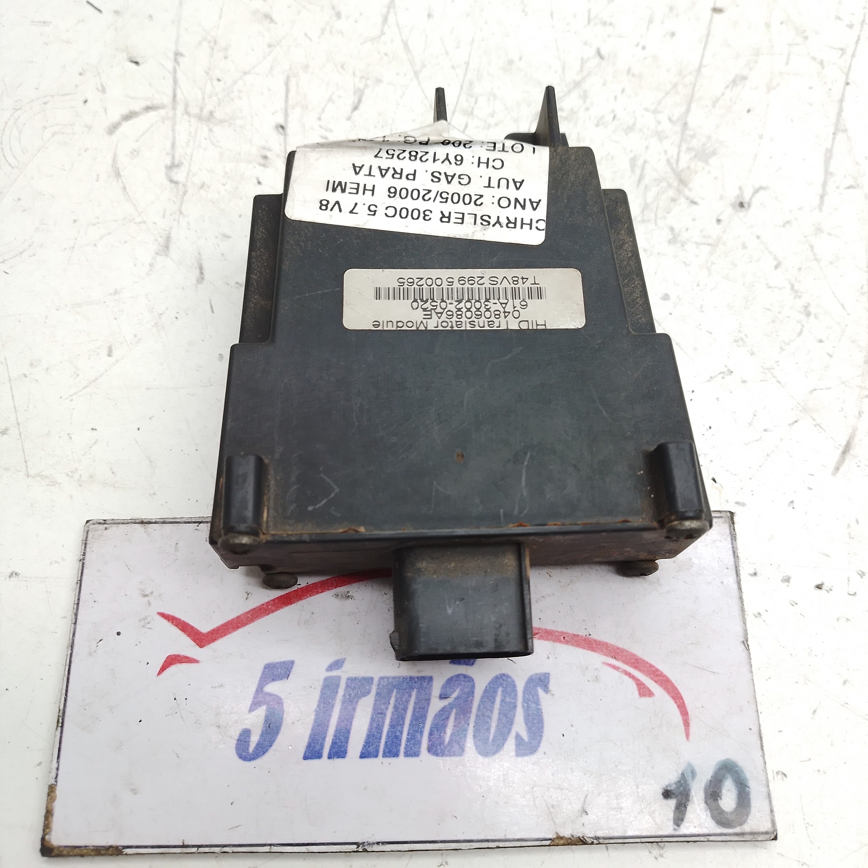 Módulo Farol Chrysler 300c 5.7 V8 2005 / 2006 N 04806086ea