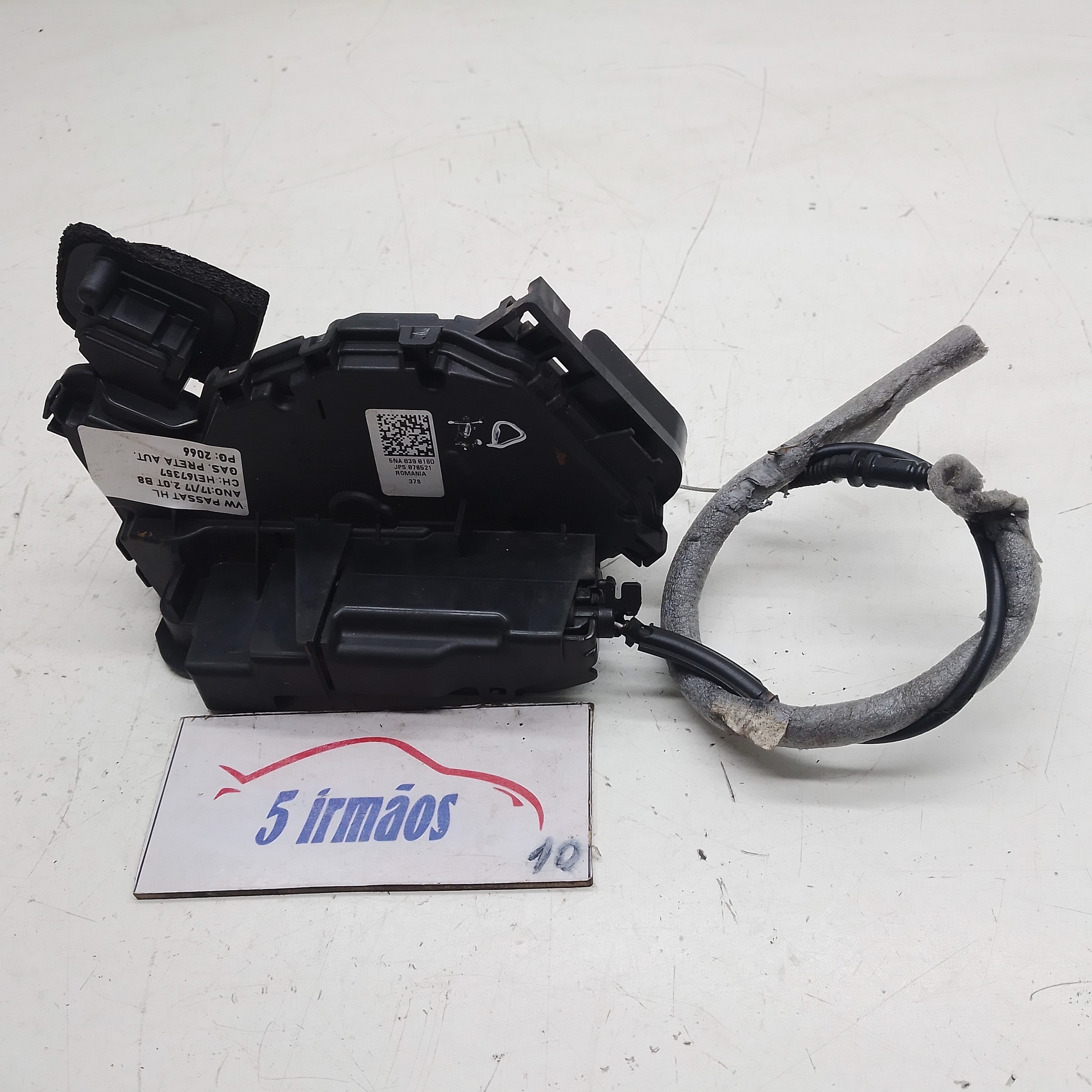 Fechadura Porta Traseira Direita Vw Passat Tsi 2.0 2017