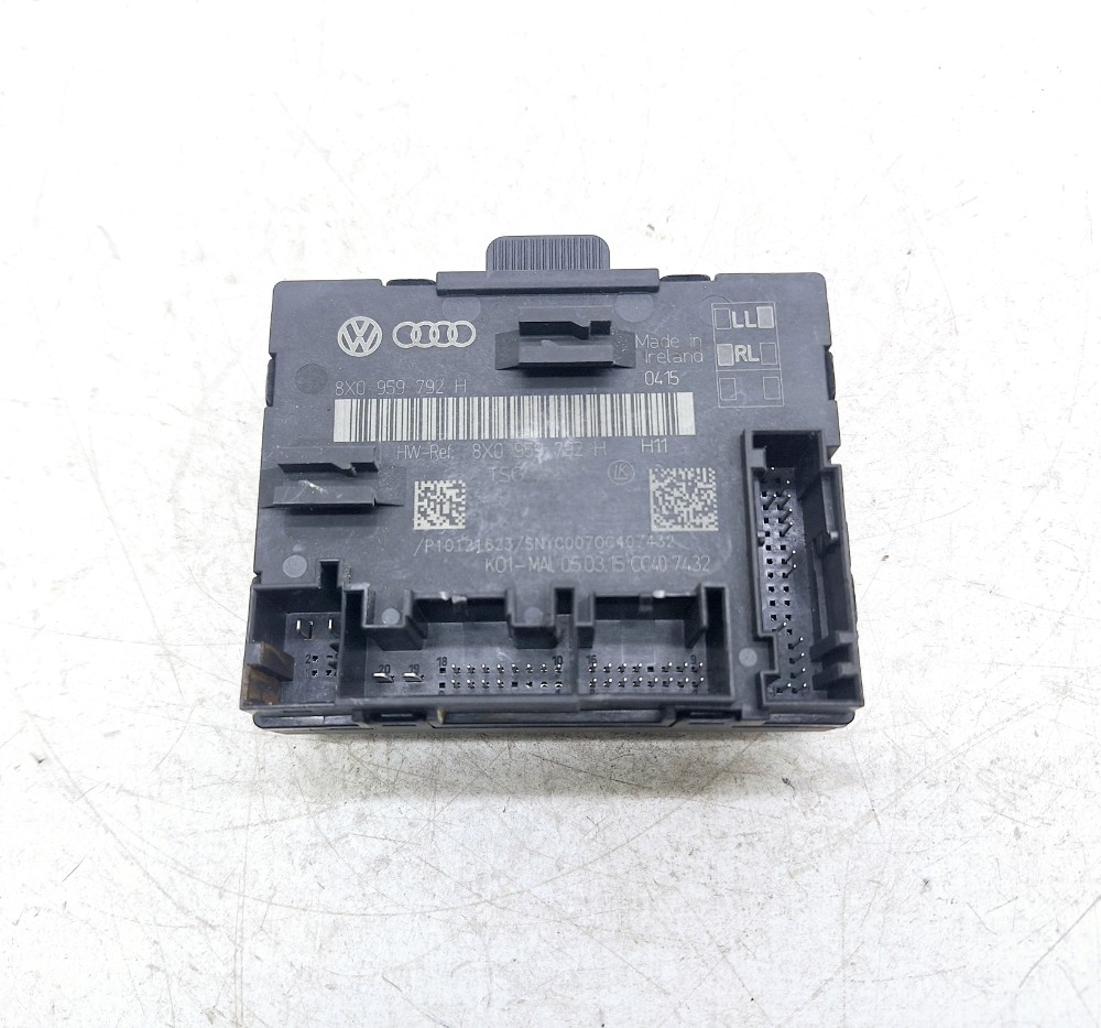 Módulo Porta Dianteira Direita Audi Q3 2.0 2016 8x0959792h