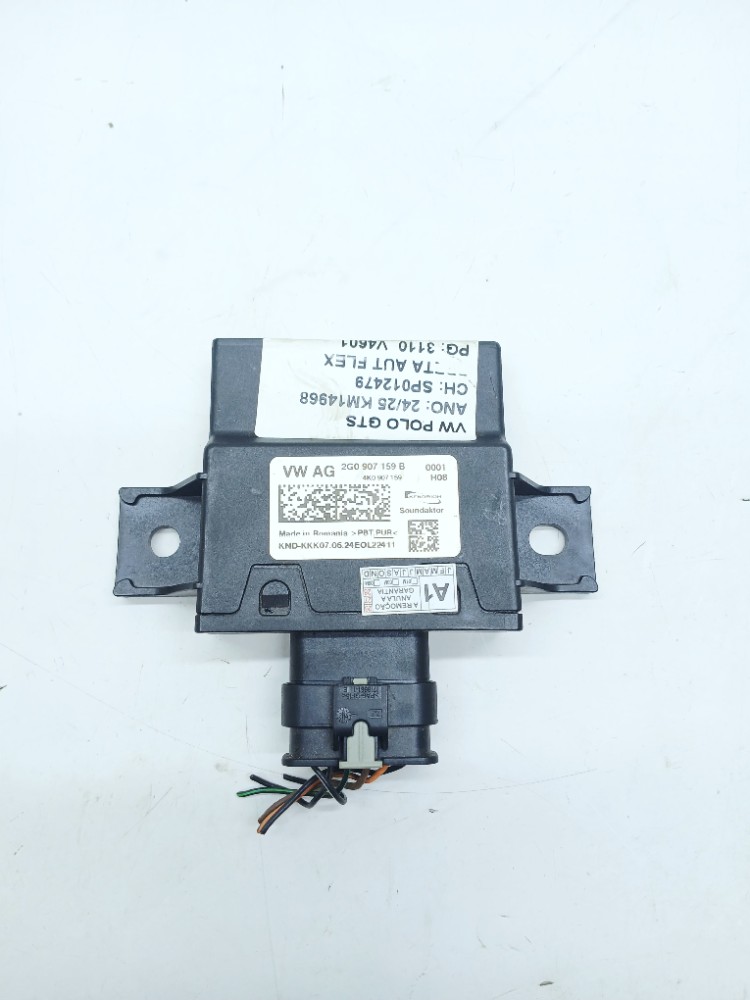 Módulo Unidade Controle Vw Polo Gts 1.4 2024 2024 2g0907159b