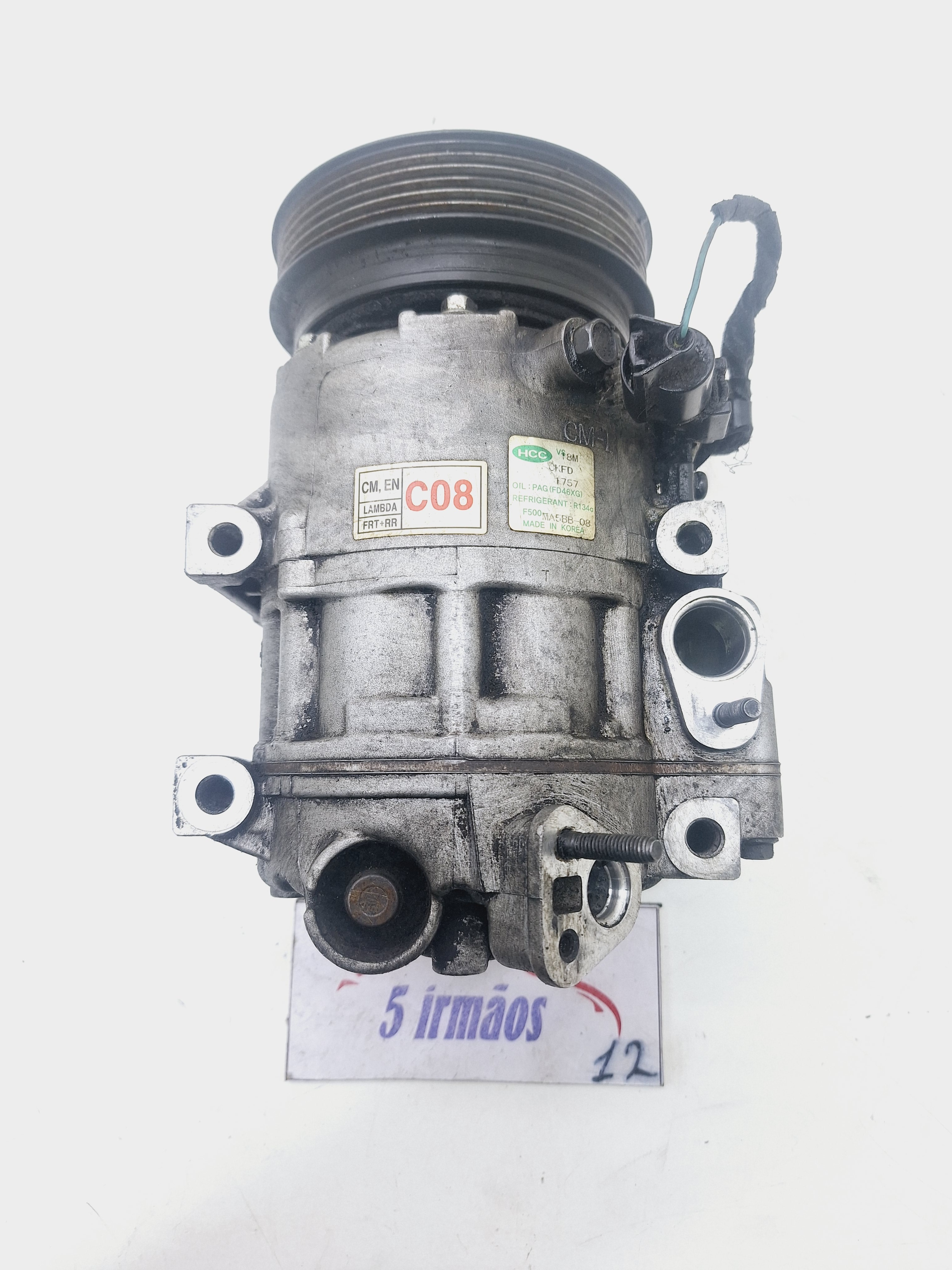 Compressor Ar Condicionado Hyundai Veracruz 3.8 2007/2008
