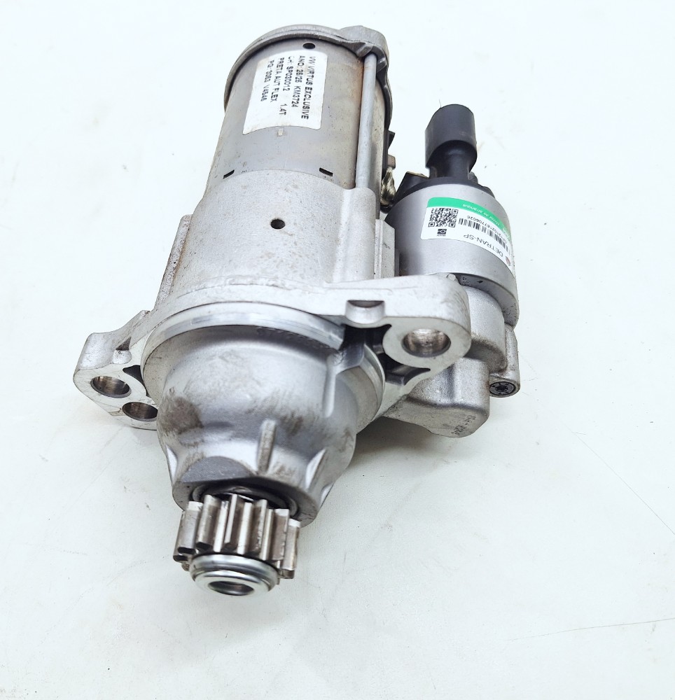 Motor Arranque Vw Virtus Tsi 1.4 2025 02m911022f 3.724 Km