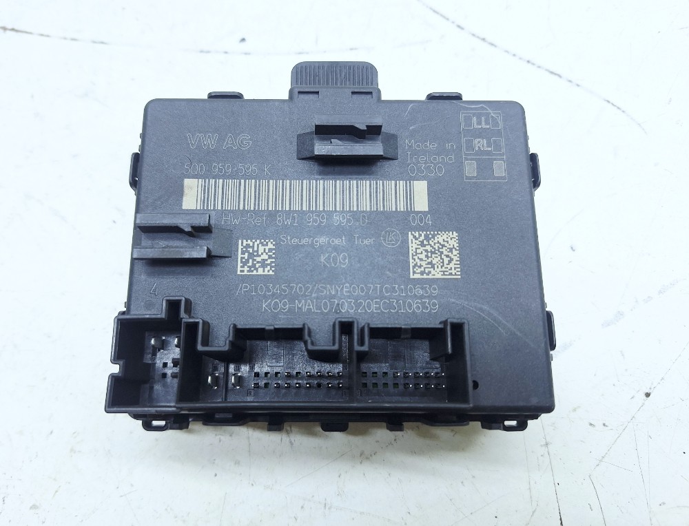Módulo Porta Traseira Esquerda Audi Q3 1.4 2020 8w1959595d