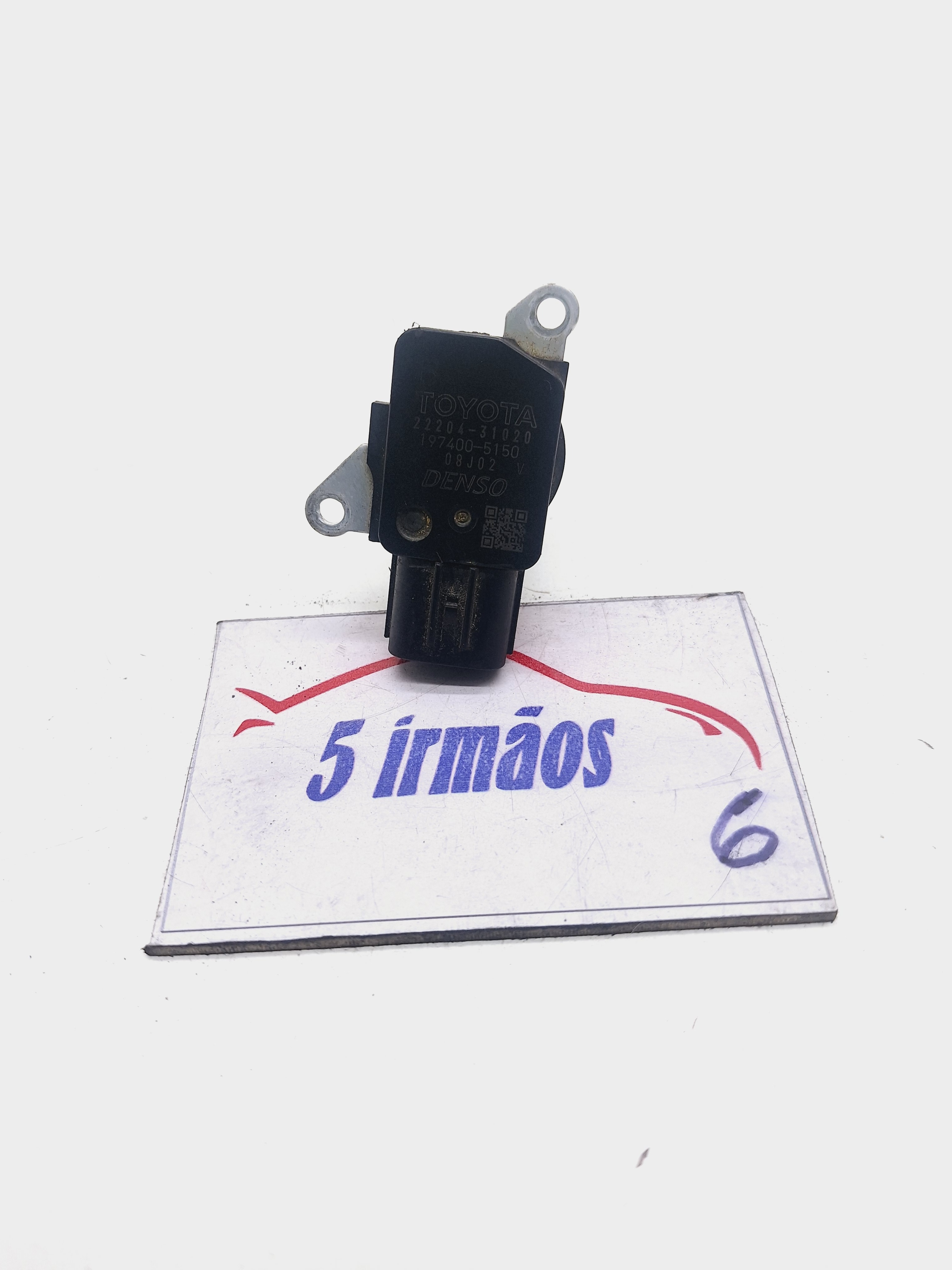 Sensor Maf Fluxo Ar Toyota Rav4 2.4 2008 Nº2220431020