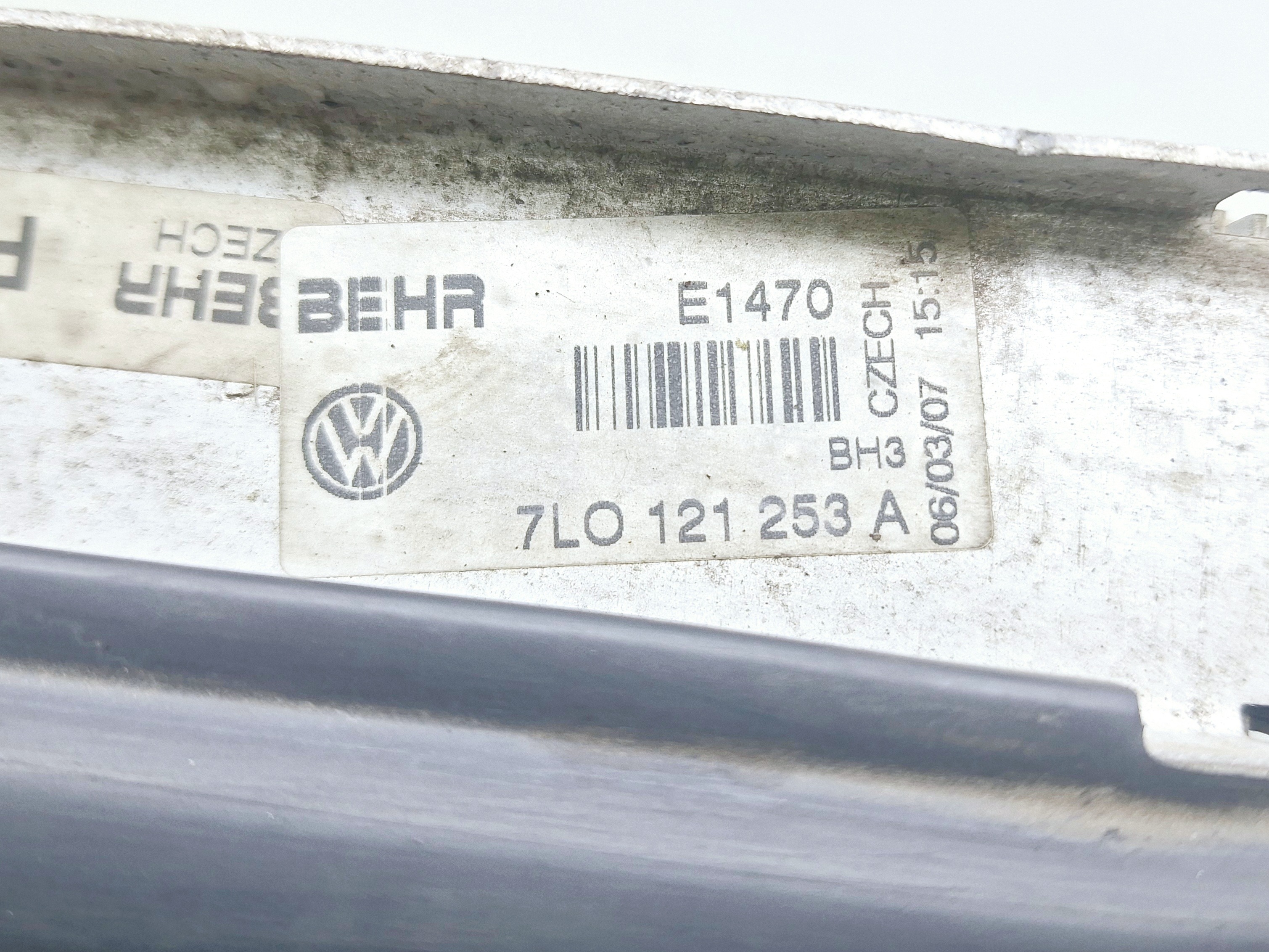 Radiador Água Porsche Cayenne 4.8 V8 2007/ 2008 Nº7l0121253a