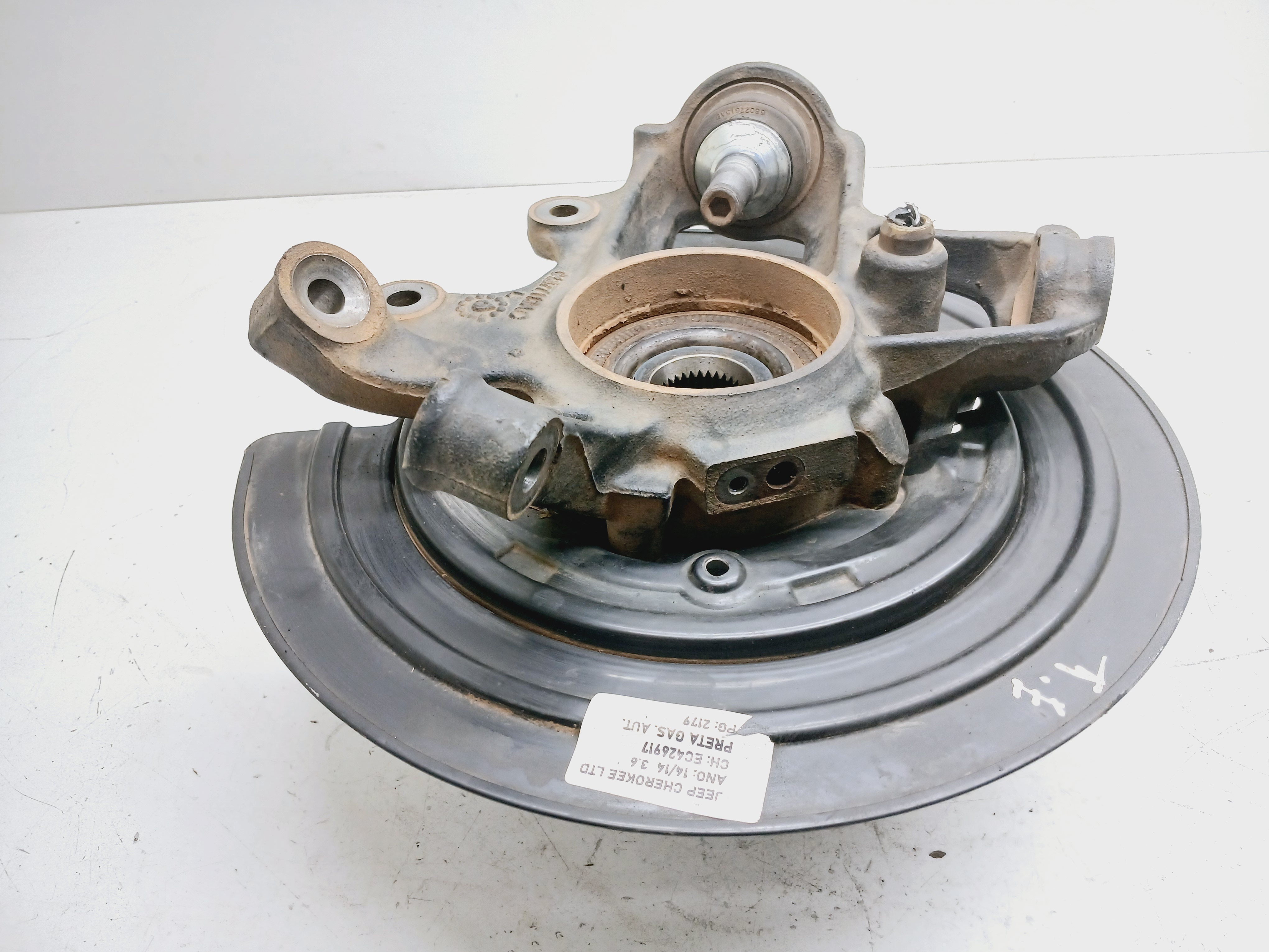 Manga Eixo Traseira Esquerda Jeep Grand Cherokee 3.6 2014