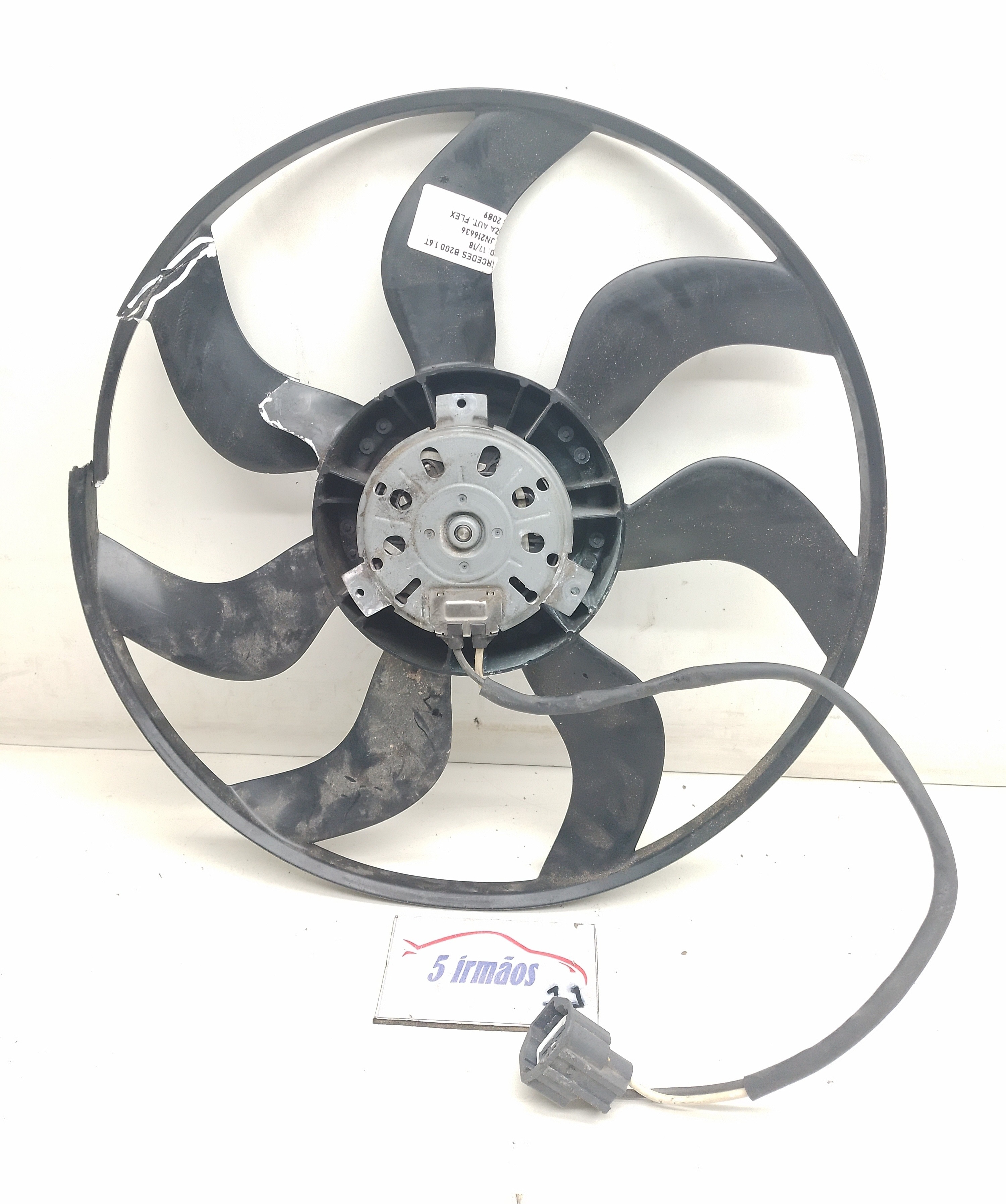 Motor Ventoinha Radiador Mercedes B200 1.6 2017 / 2018