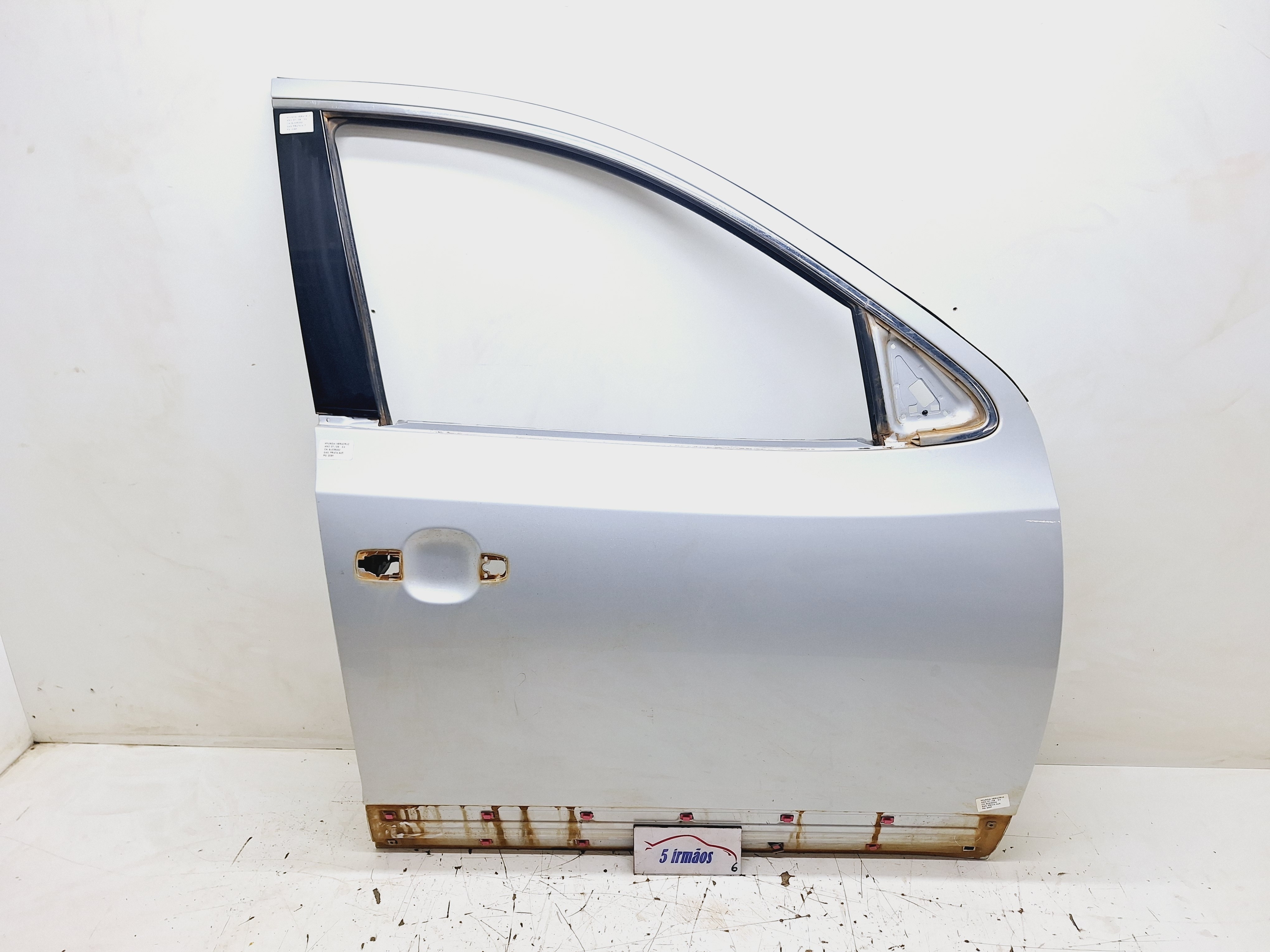 Porta Dianteira Direita Hyundai Veracruz 3.8 2007/ 2008 Dianteira Direita Prateado