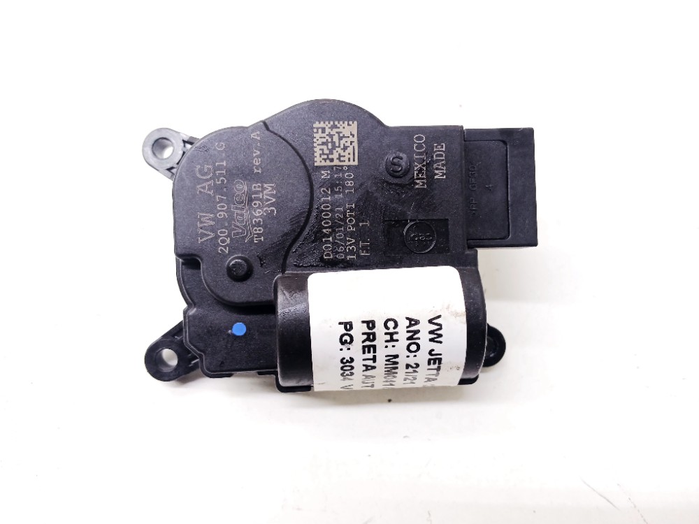 Motor Atuador Ar Vw Jetta Gli 2.0 2021 2q0907511g