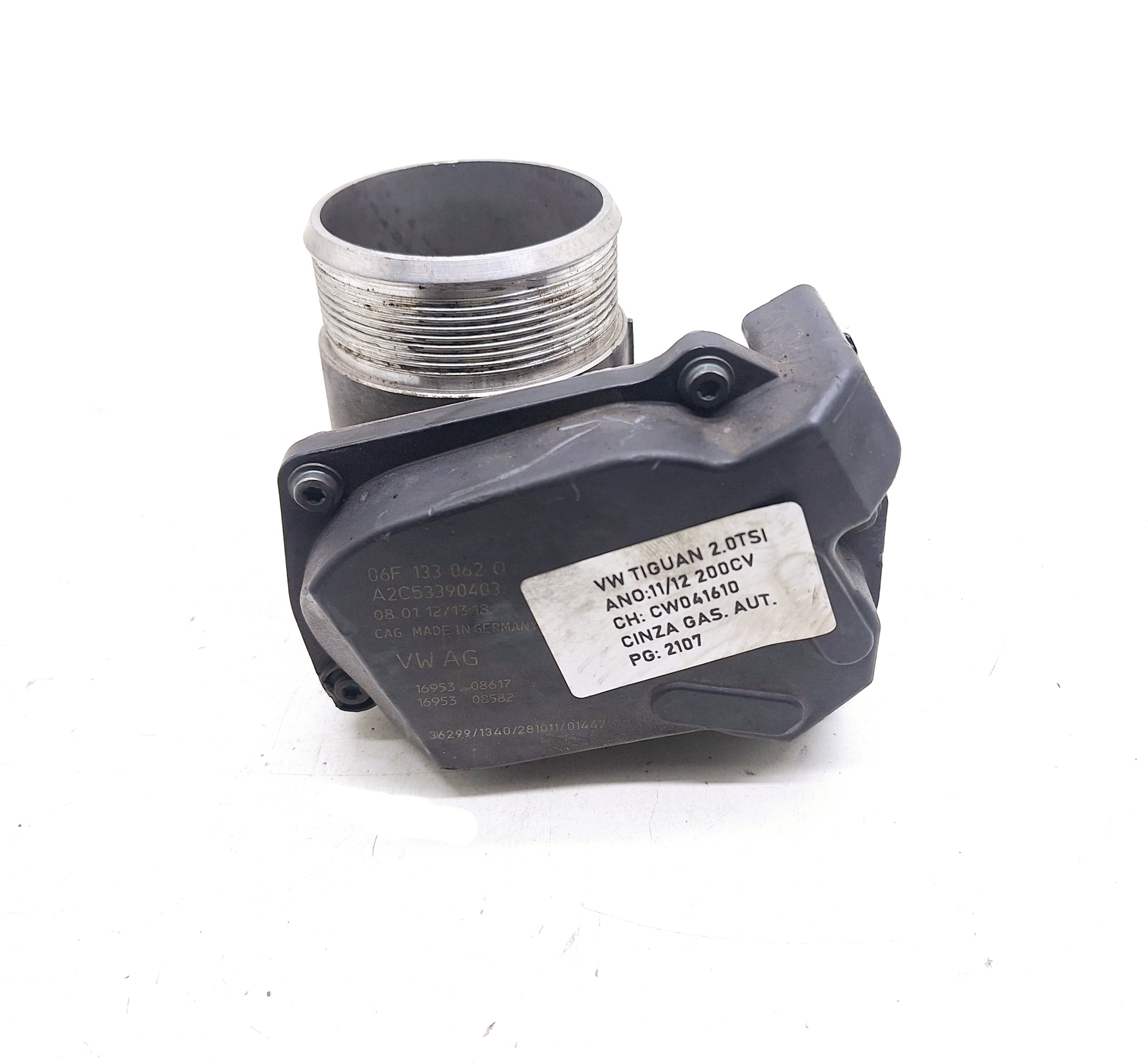 Tbi Corpo Borboleta Vw Tiguan Tsi 2.0 2012 Nº06f133062q
