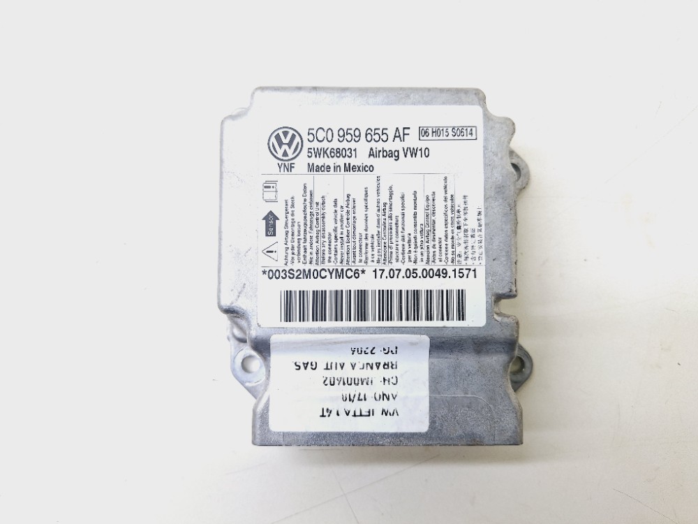 Módulo Vw Jetta 1.4 2017 2018 5c0959655af Reprogramar