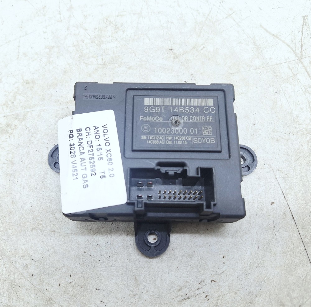 Modulo Porta Traseira Direita Xc60 2.0 2015 9g9t14b534cc