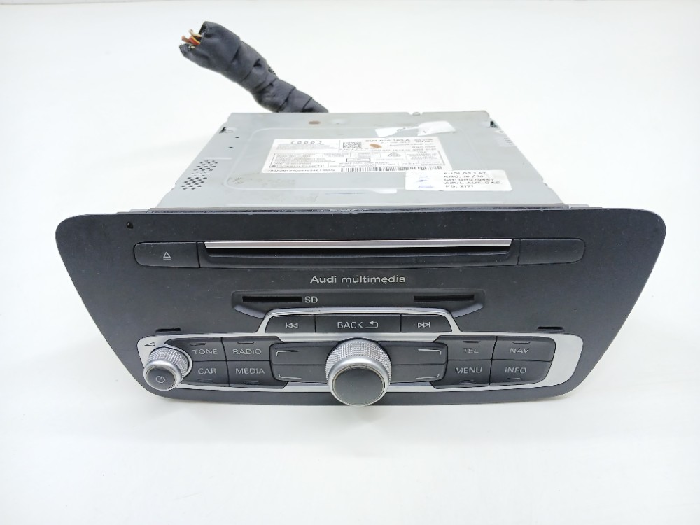Radio Cd Player Multimídia Audi Q3 Tfsi 1.4 2016 8u1035183a