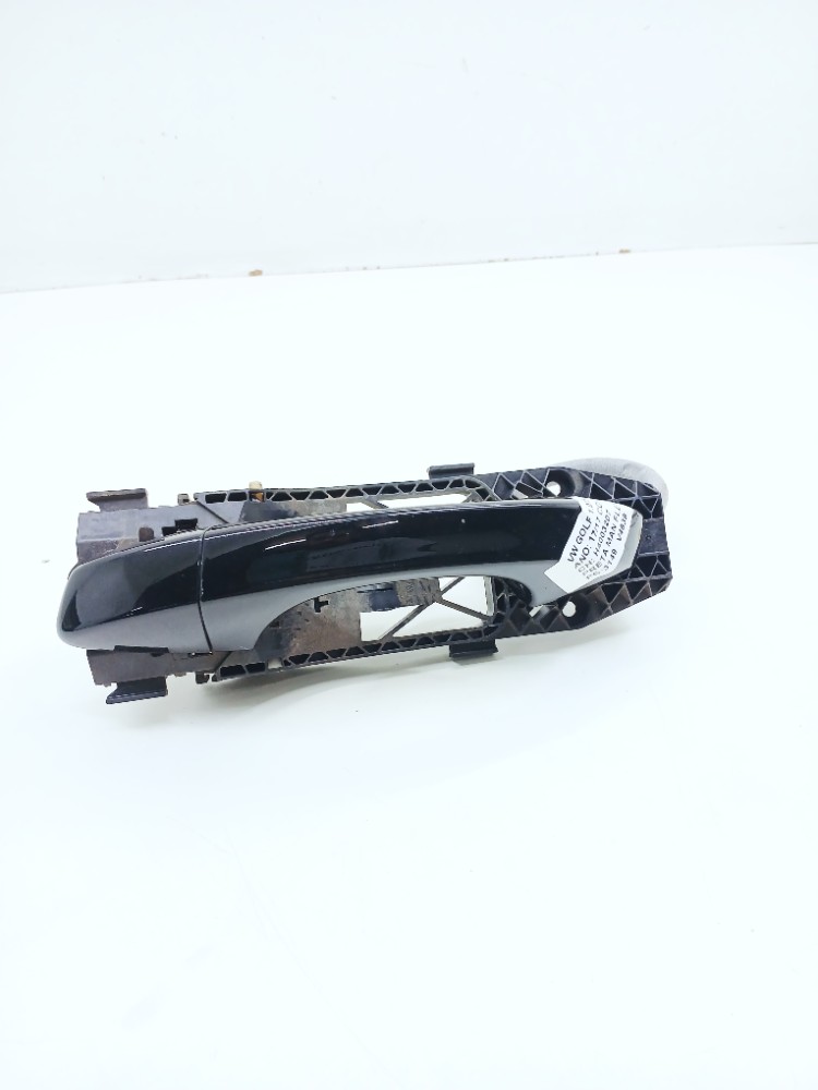 Maçaneta Externa Traseira Esquerda Vw Golf Tsi 1.0 2016 2017 Preto Traseira