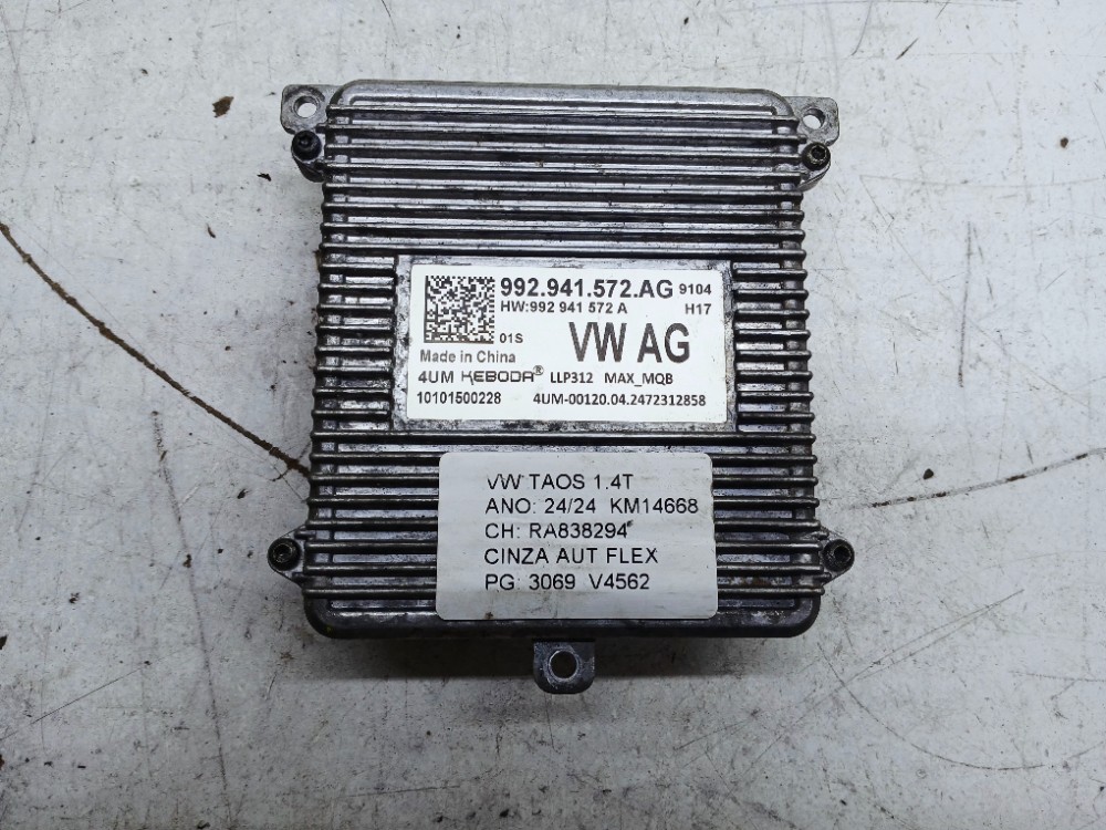 Módulo Reator Farol Esquerdo Vw Taos 2024 992941572