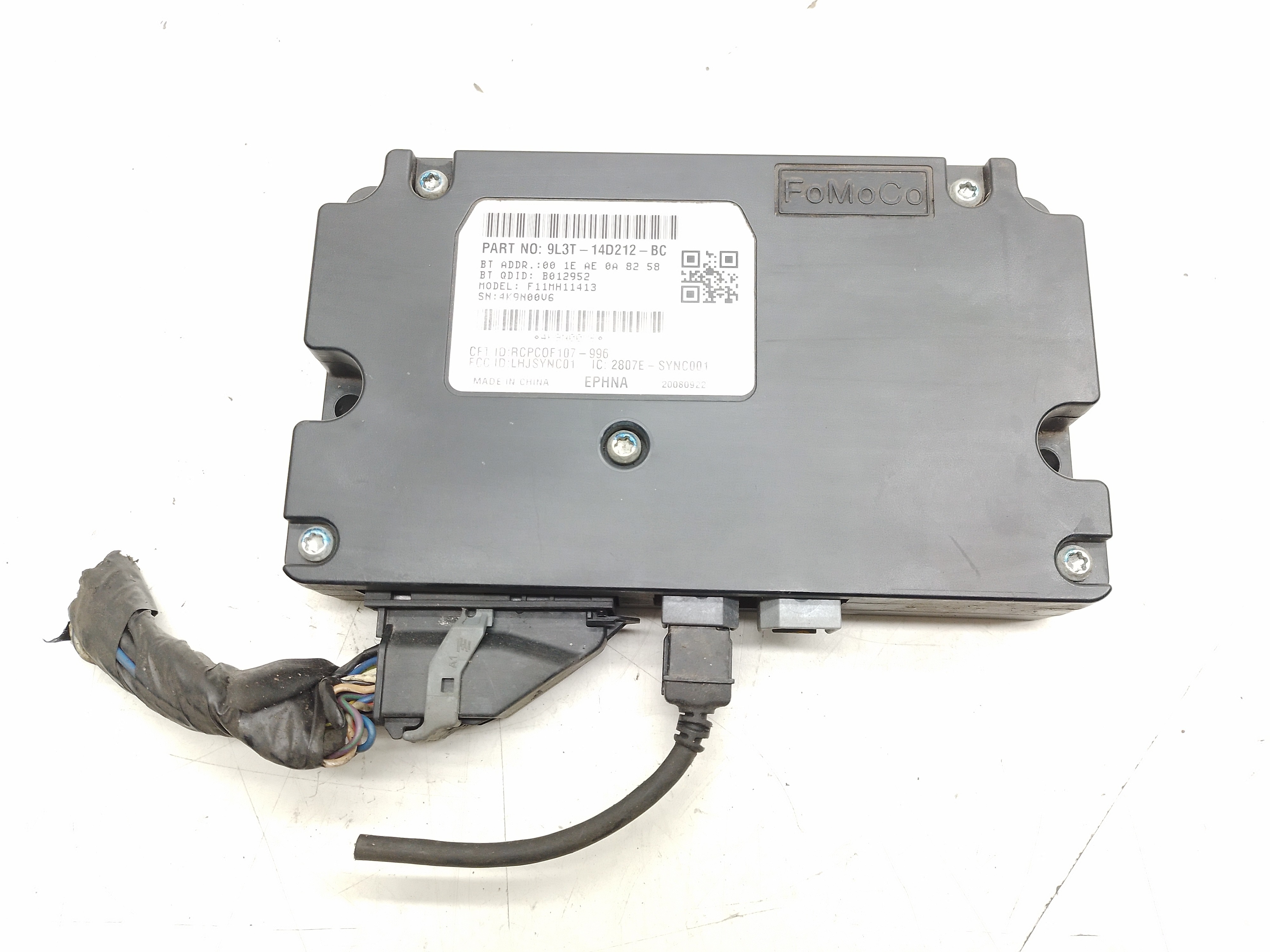 Módulo Bluetooth Ford Edge 3.5 2008 / 2009 Nº9l3td212bc
