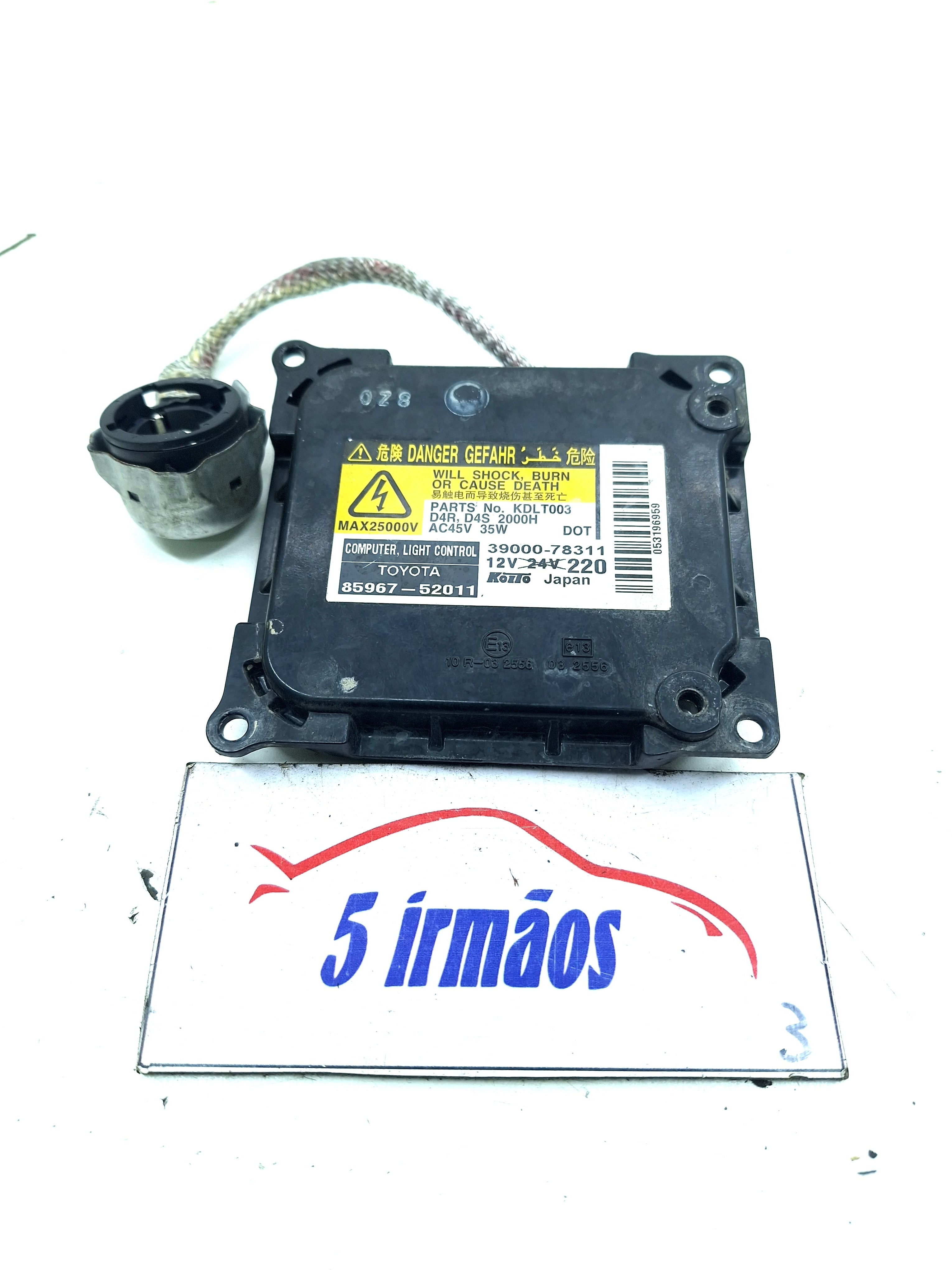 Módulo Reator Farol Xenon Toyota Camry 3.5 2011 8596752011