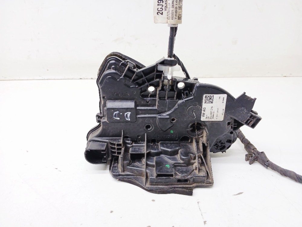 Fechadura Dianteira Direita Vw Taos 1.4 Turbo 2022 2gj837016