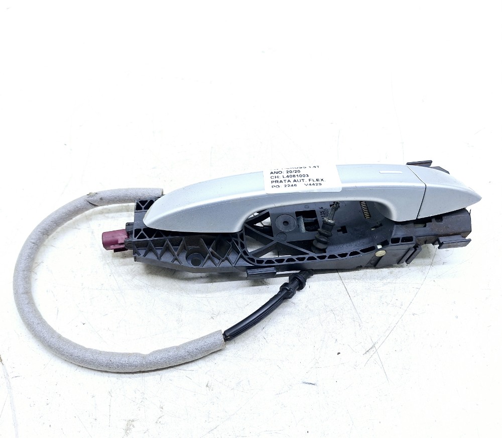 Maçaneta Externa Dianteira Direita Vw Tcross Tsi 1.4 2020 Cinza Dianteira