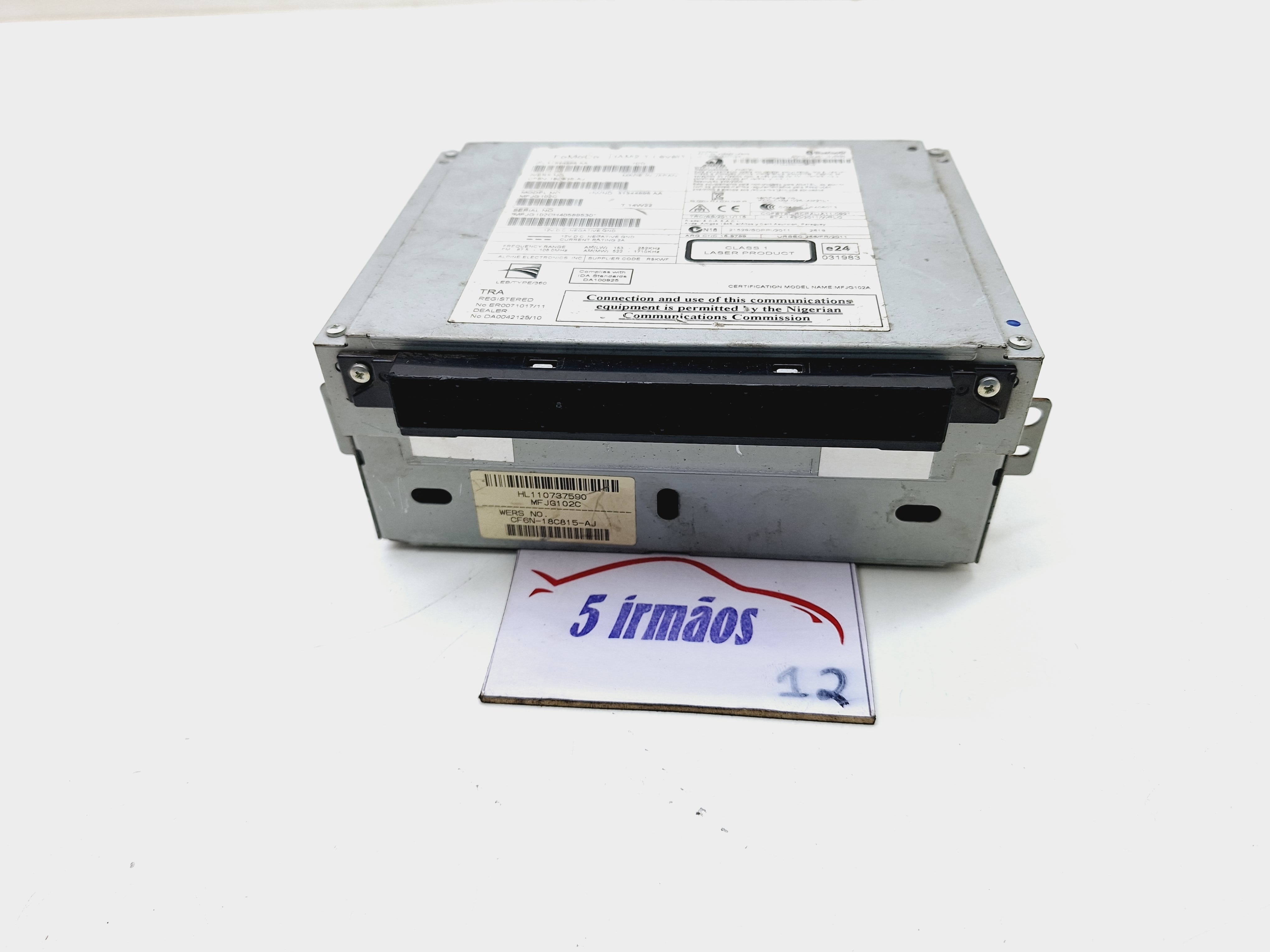 Rádio Cd Player Range Rover Evoque 2.2 Turbo 2014 / 2015