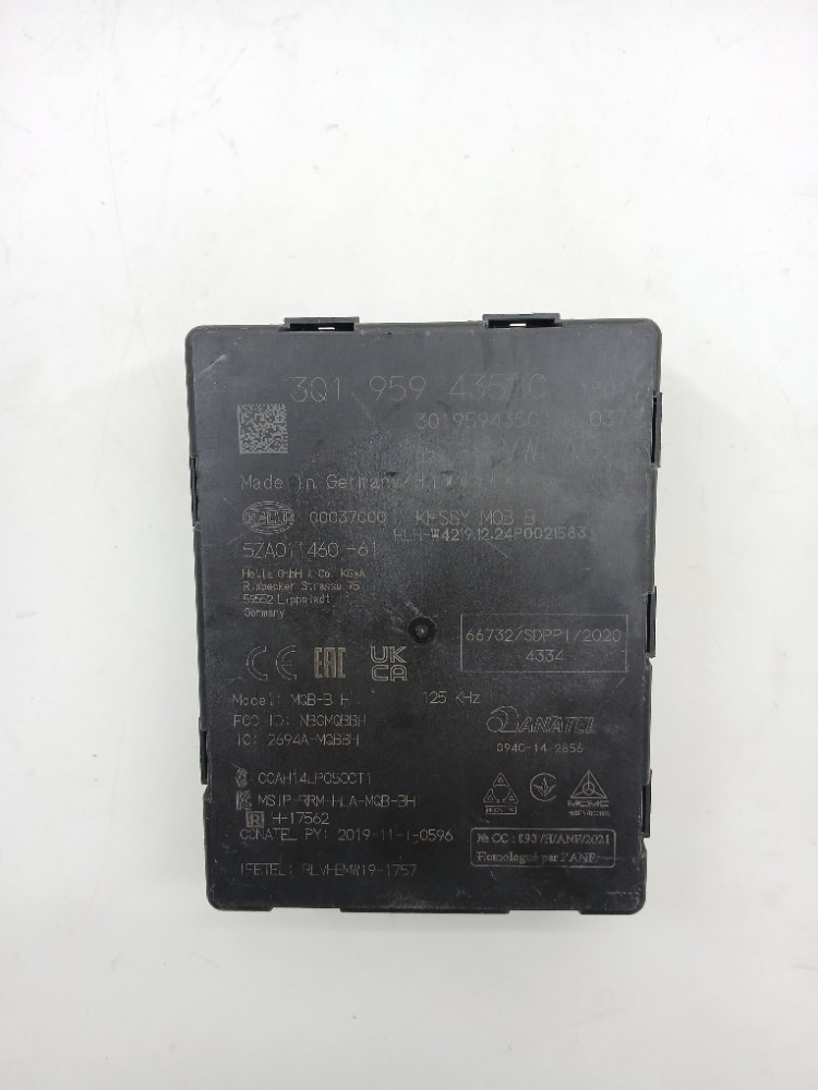Módulo Keyless Vw Tcross Tsi 1.4 2025 3q1959435c