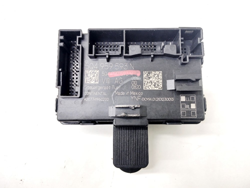 Módulo Porta Dianteira Esquerda Vw Jetta 2.0 2021 5q4959593n