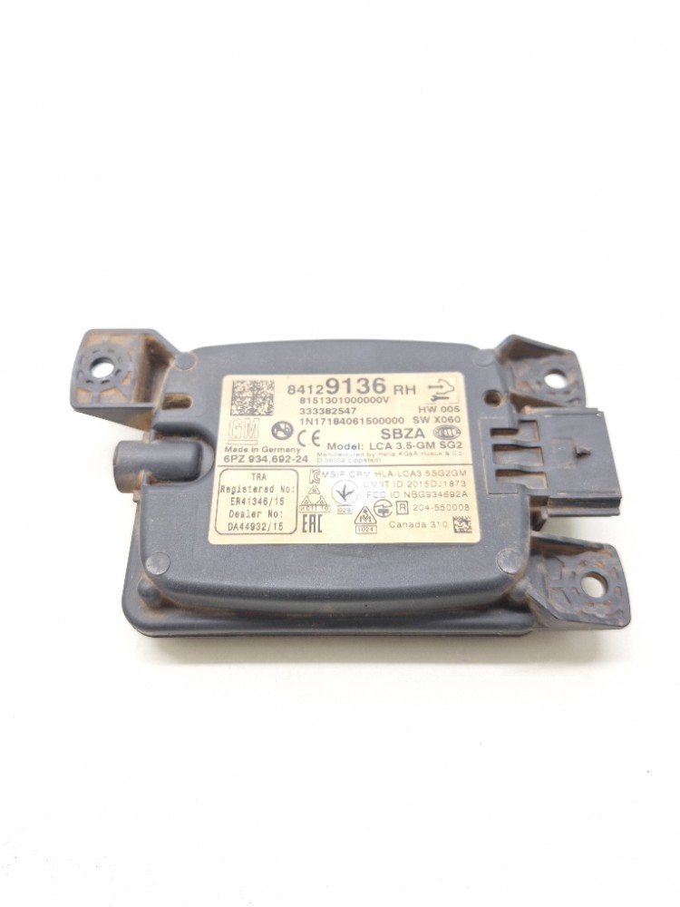 Modulo Ponto Cego Direito Gm Equinox 2.0 2017 2018 84129136