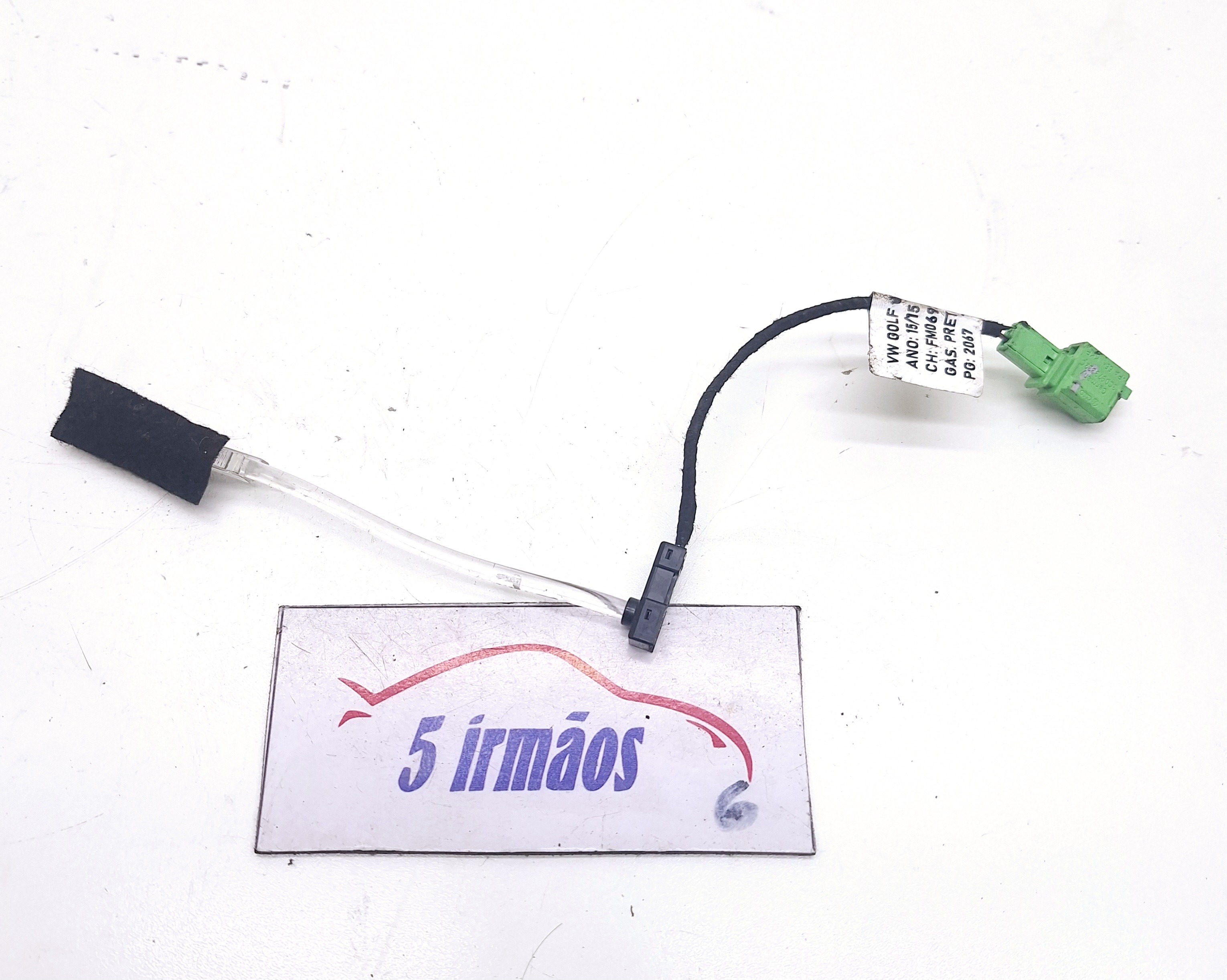 Led Maçaneta Dianteira Esquerda Vw Golf 2.0 2015 N5g0919063a Preto Dianteira