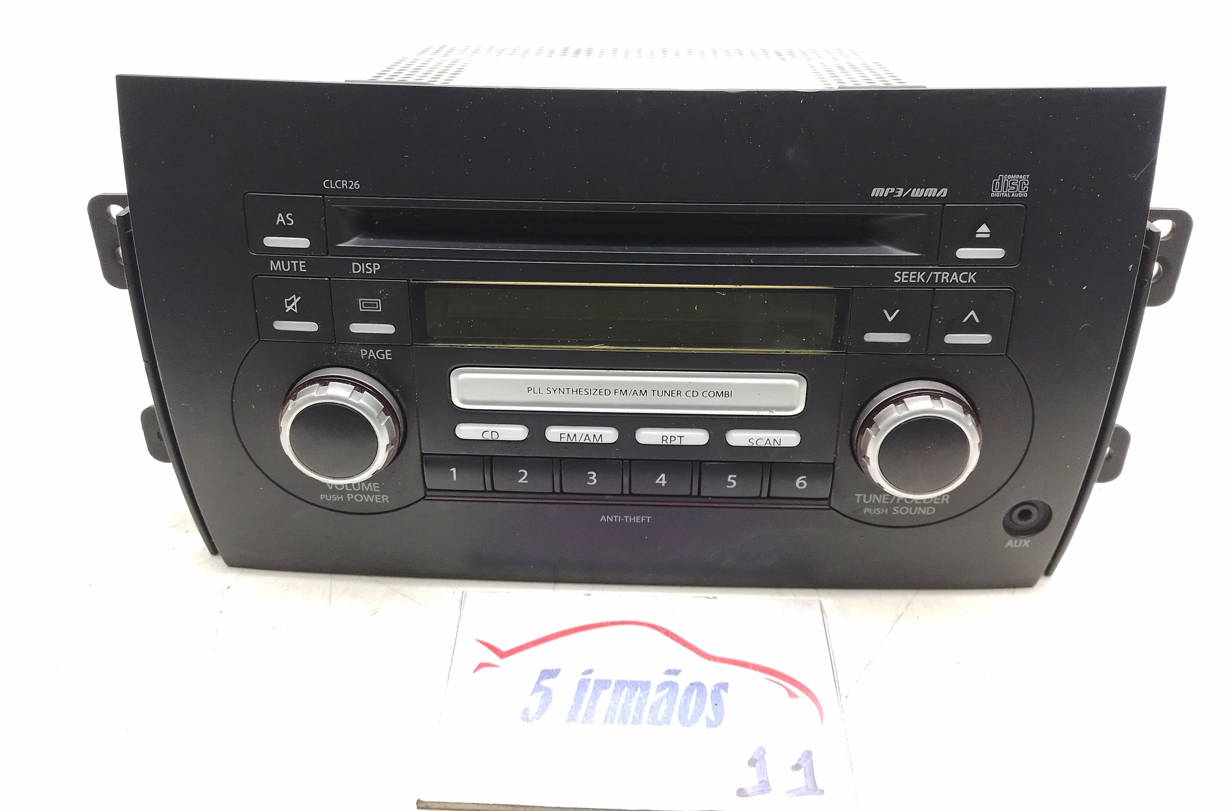 Rádio Cd Player Suzuki Sx4 2.0 2011 Á 2013 Nº3910154l40