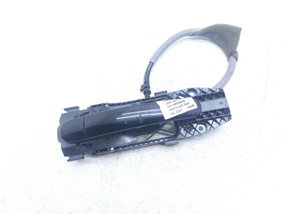 Maçaneta Externa Traseira Esquerda Vw Jetta Tsi 2.0 2017  Preto Traseira