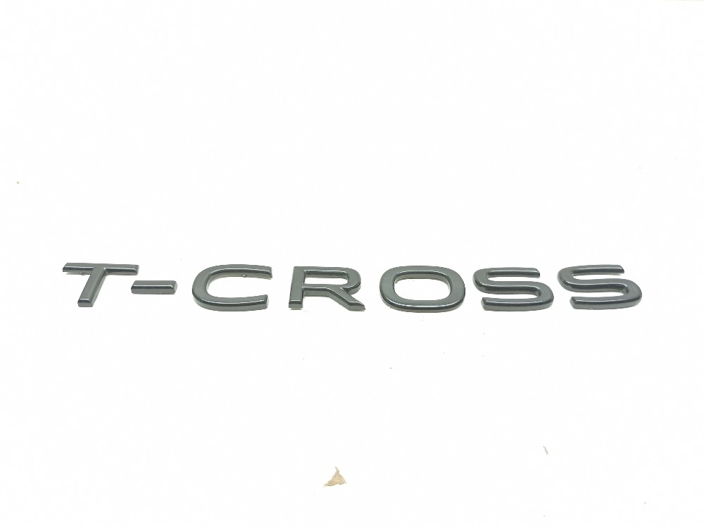 Emblema Tampa Traseira Vw Tcross Tsi 1.4 2024 2025