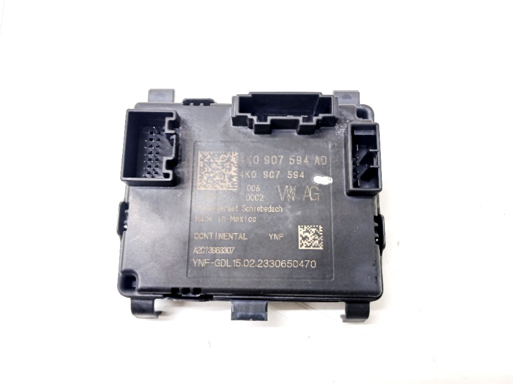Modulo Teto Solar Vw Jetta Gli 2.0 2023 2024 4k0907594ad