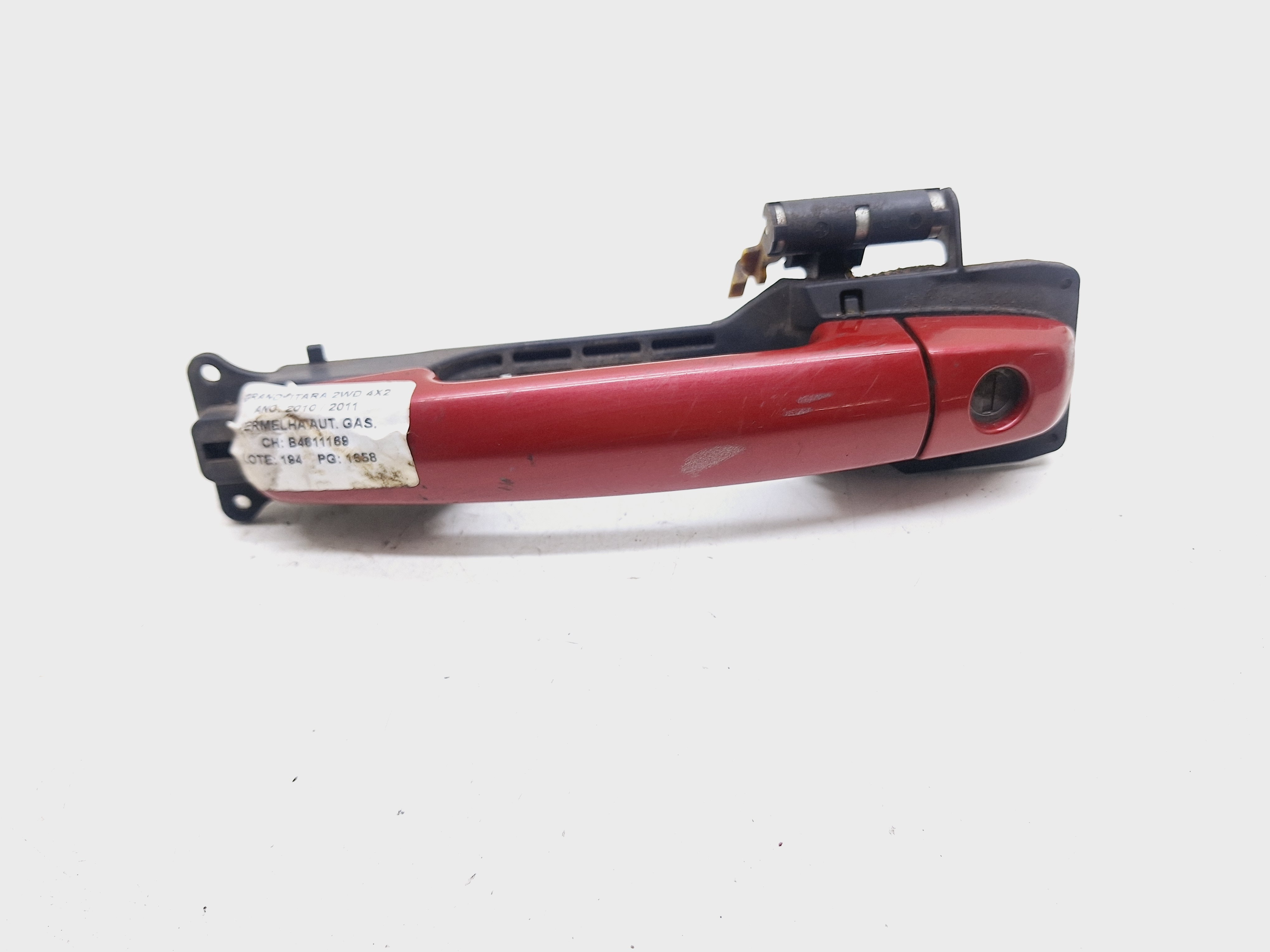Maçaneta Externa Dianteira Esquerda Grand Vitara 2.0 2011 Vermelho Dianteira