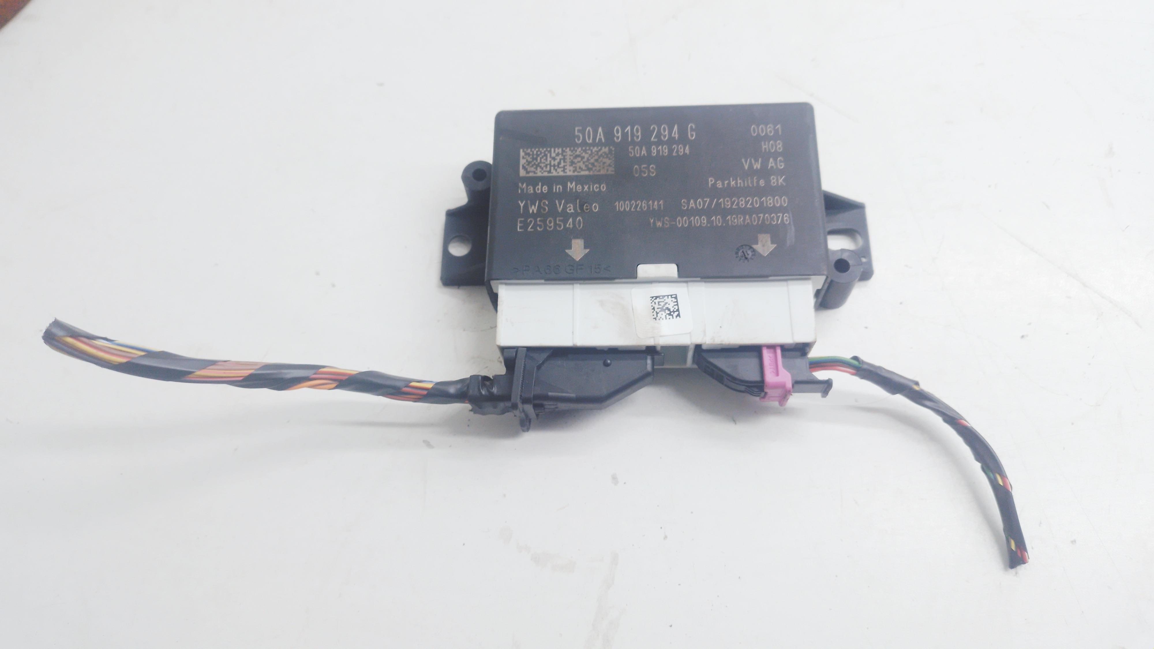 Módulo Estacionamento Audi A3 2.0 2020 Nº5qa919294g Preto