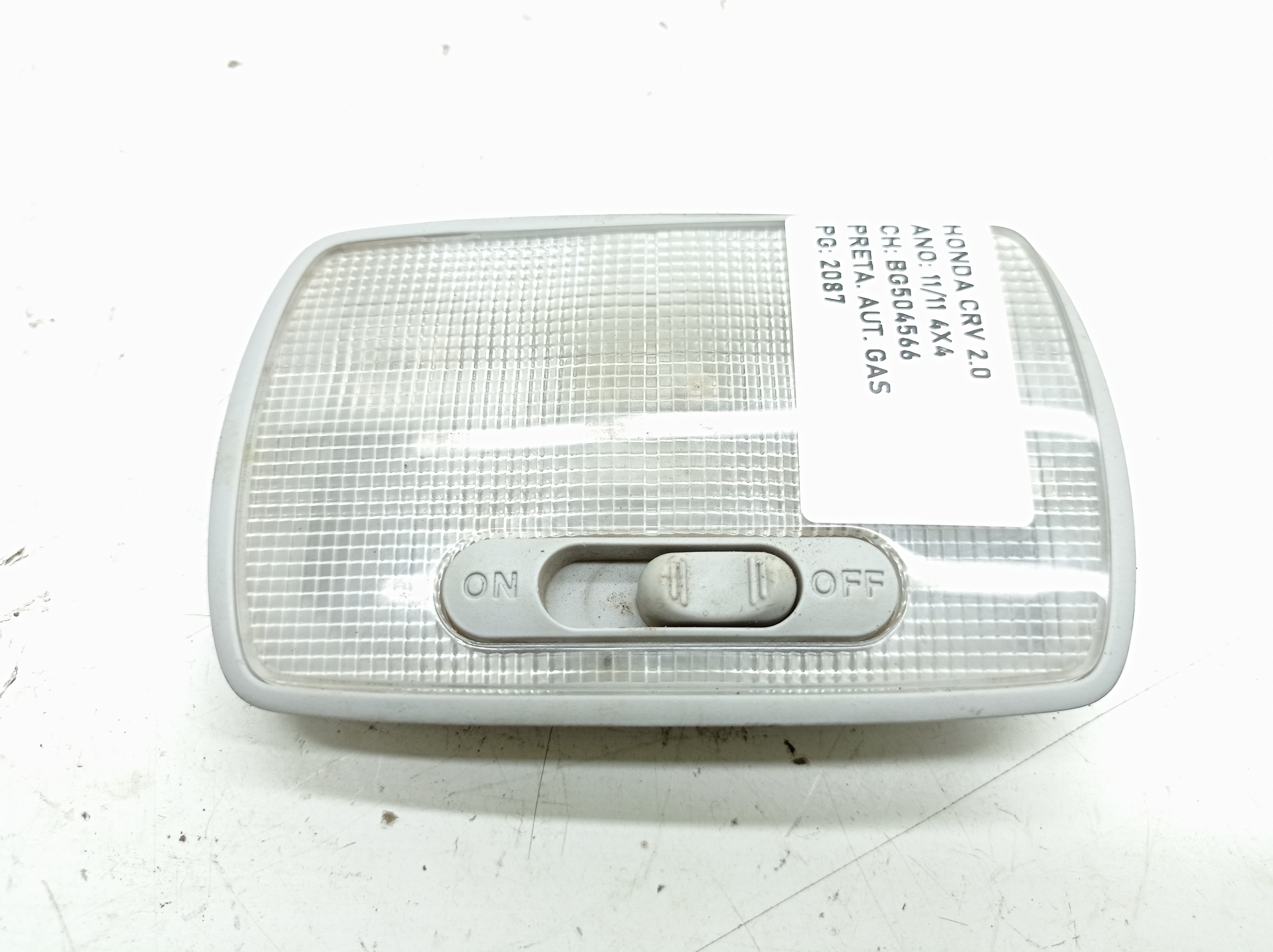 Luz Teto Cortesia Honda Crv 2.0 2010 / 2011