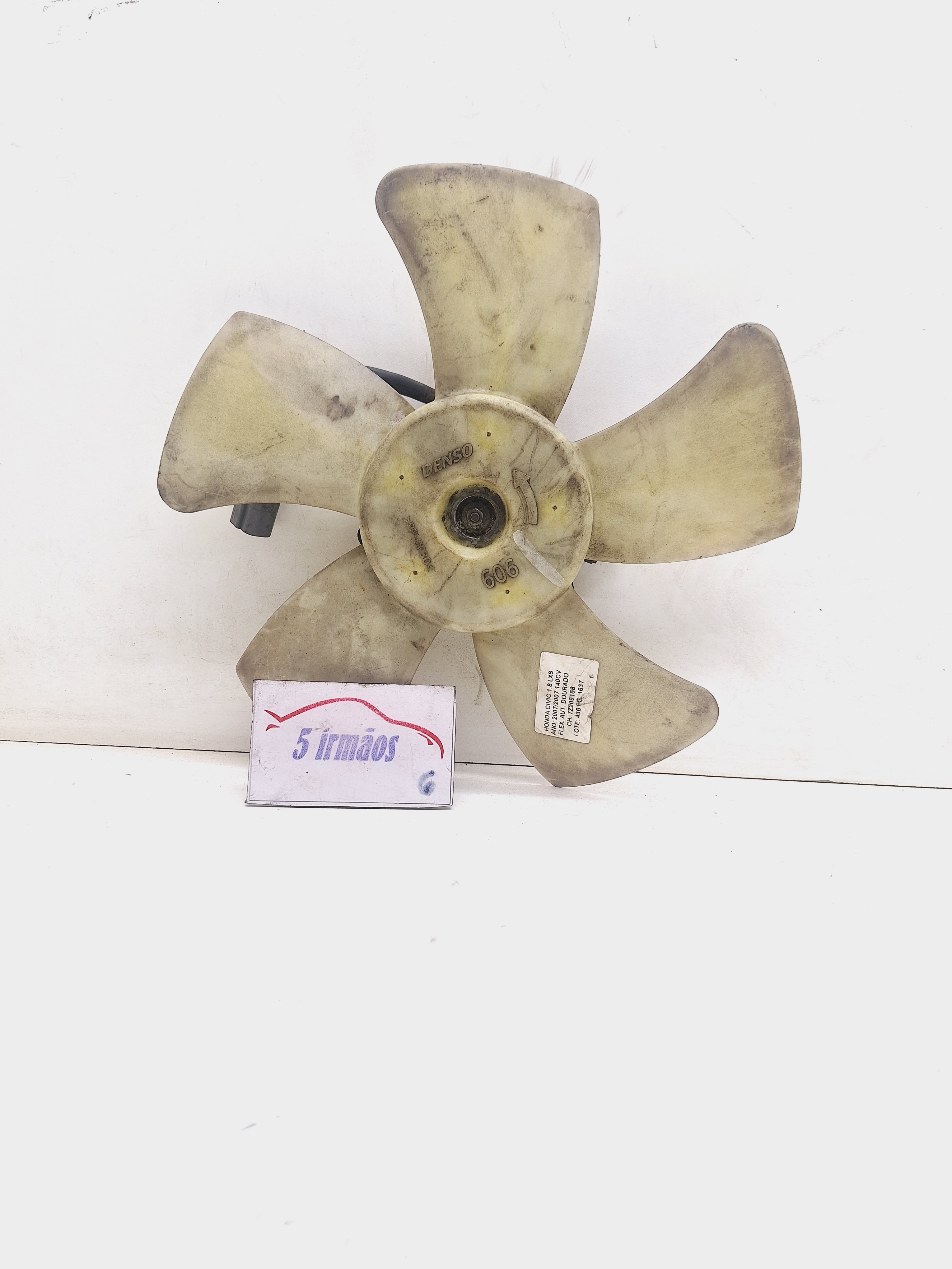 Ventoinha Radiador Honda Civic 1.8 Aut 2007/2008