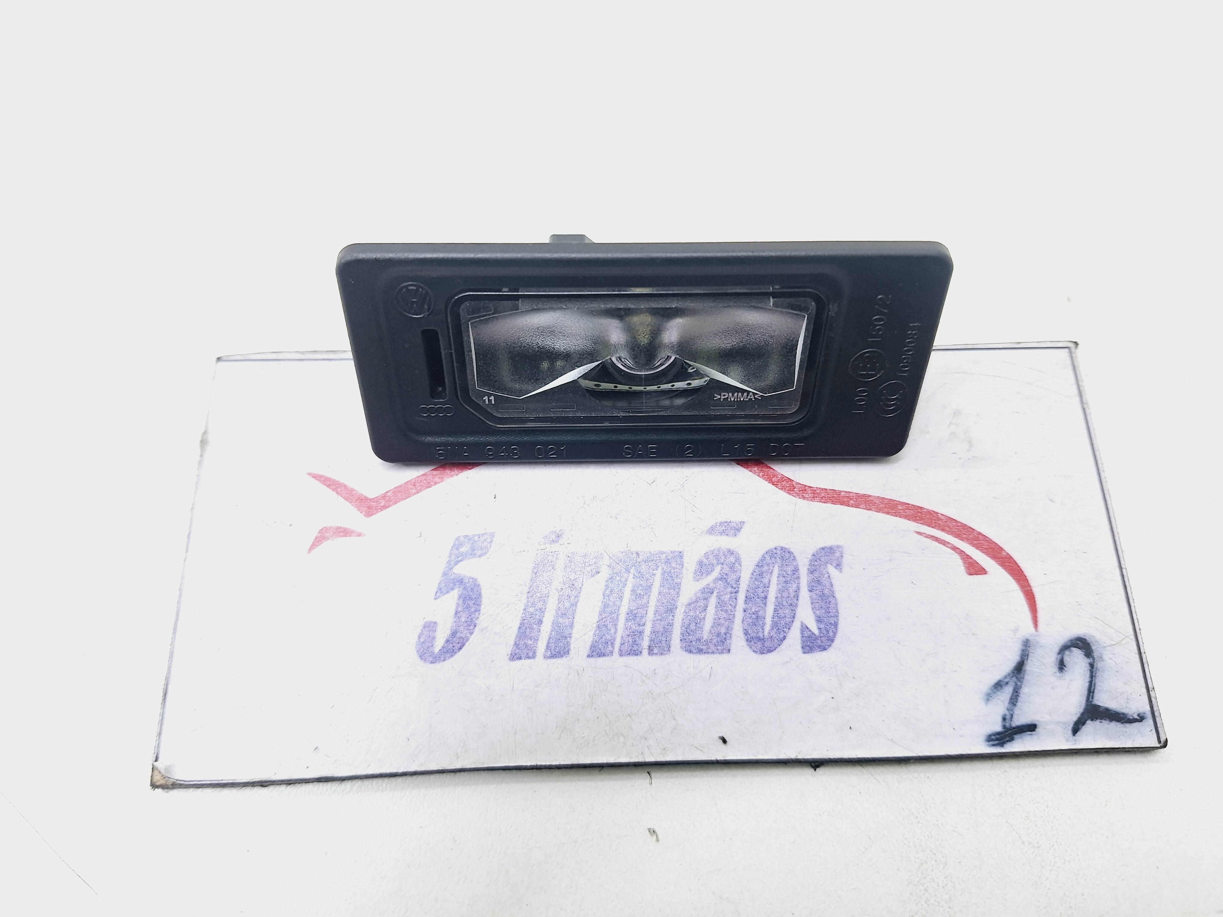 Luz Placa Traseira Vw Tiguan 2.0t 2019 N5na943021