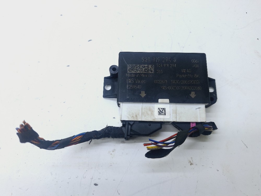 Modulo Sensor Estacionamento Vw Polo Gts 1.4t 2020 2021