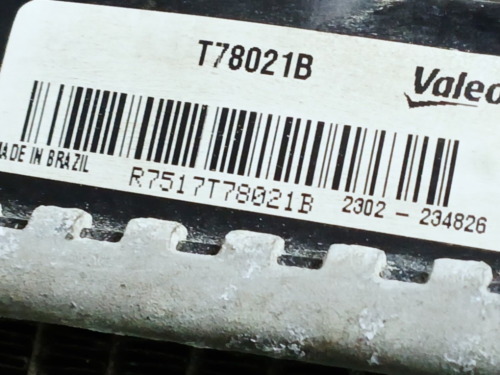 Radiador Água Citroen Ds3 1.6 2015 T78021b