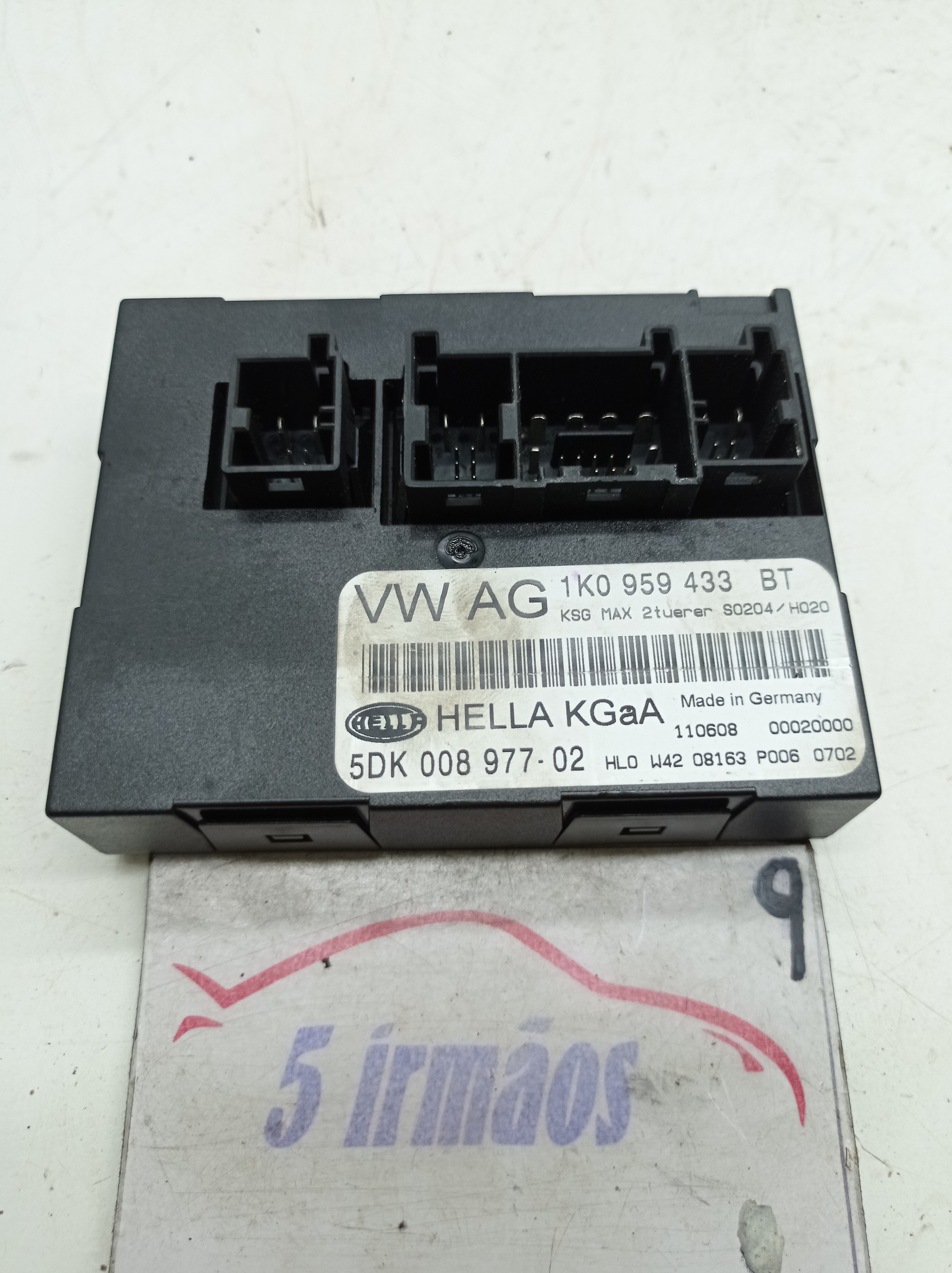 Módulo Conforto Vw Jetta 2.5 2008 / 2009 N1k0959433bt