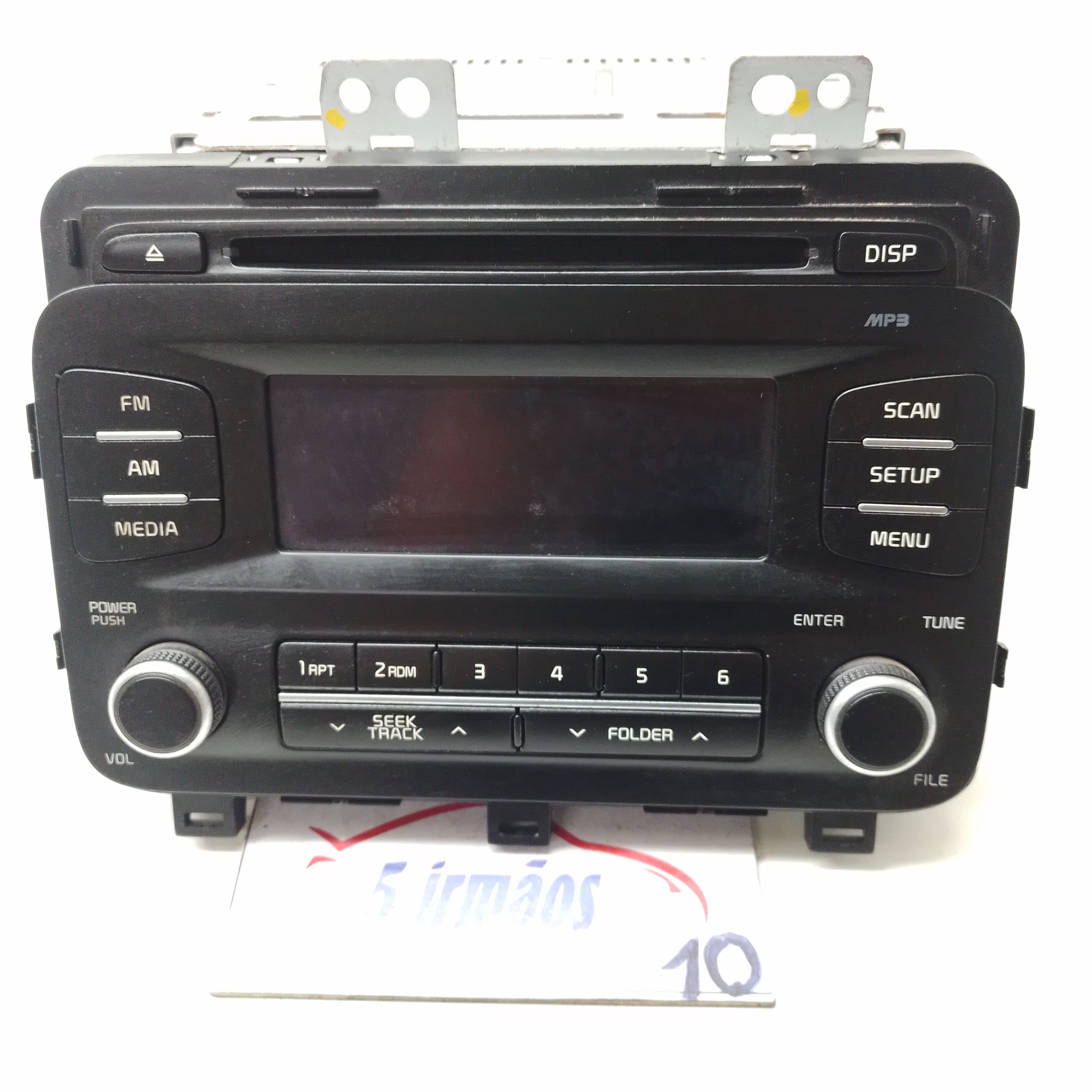 Radio Cd Player Kia Optima 2.0 2014 / 2015 Nº961702t840ca